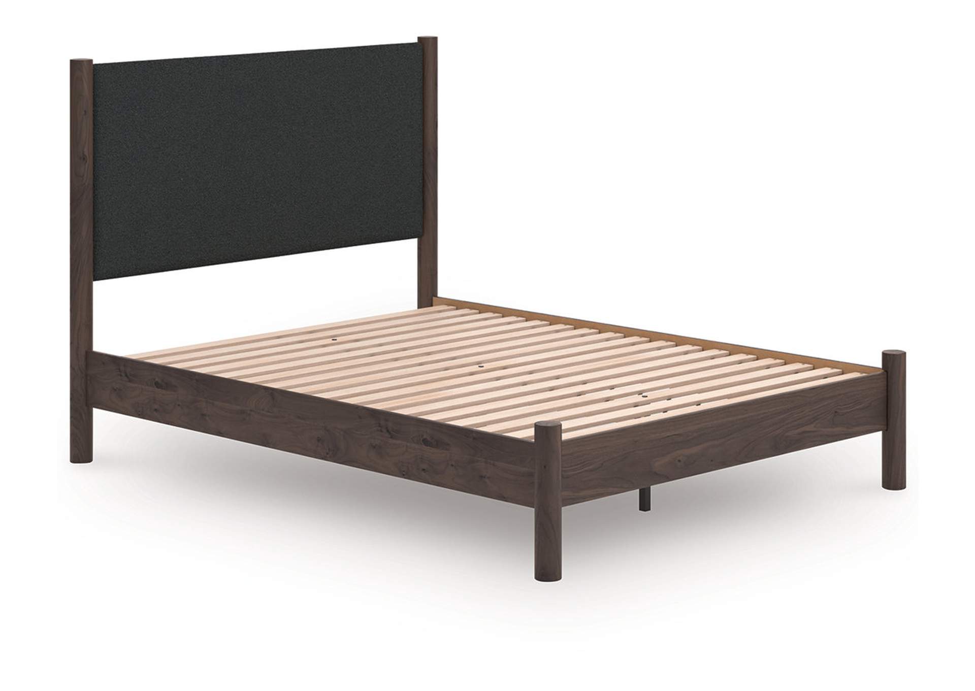 Pamytta Queen Upholstered Panel Platform Bed image 2