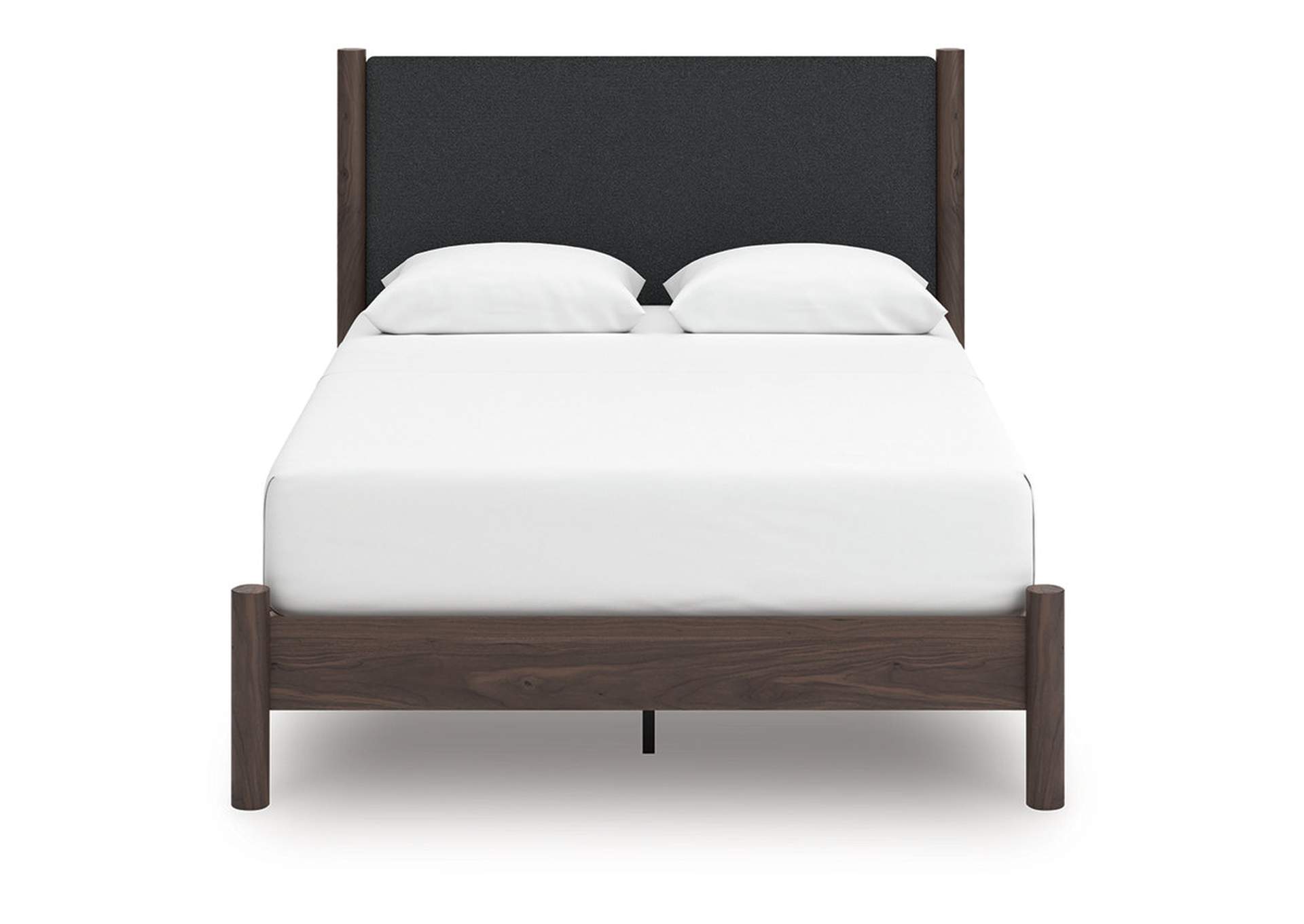 Pamytta Queen Upholstered Panel Platform Bed image 4