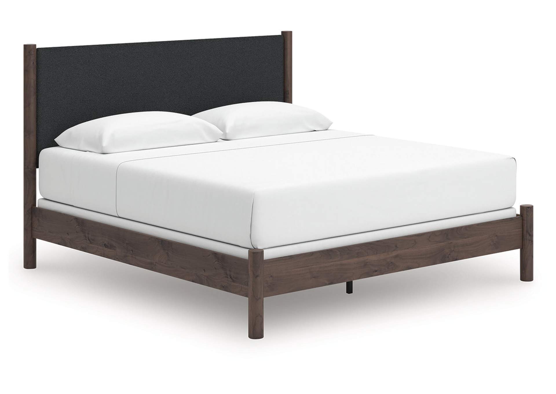 Pamytta King Upholstered Panel Bed image 1