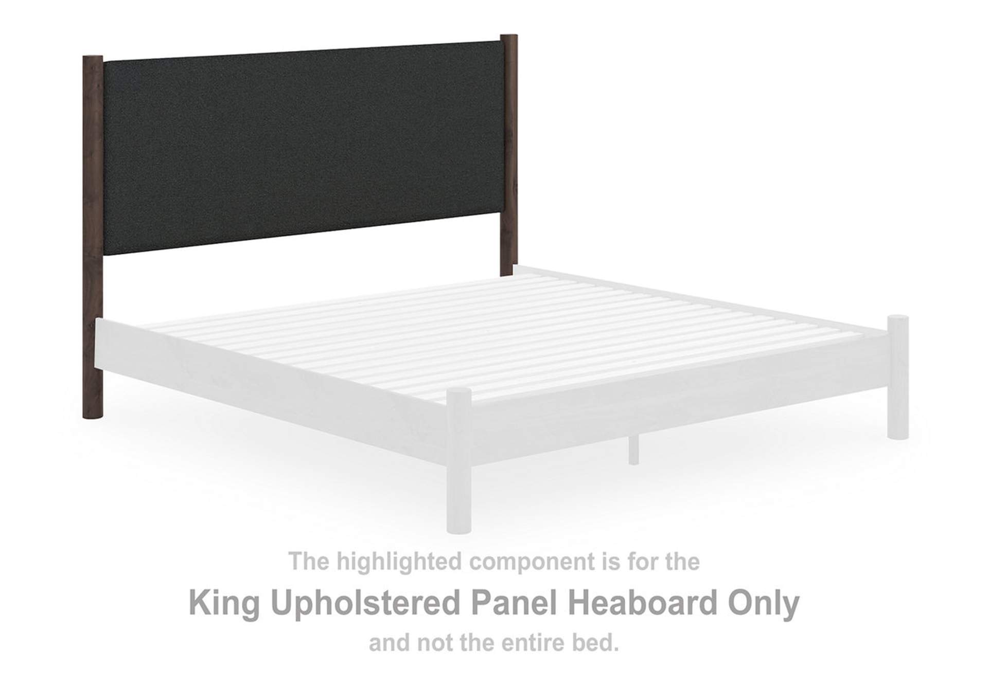 Pamytta King Upholstered Panel Bed image 10