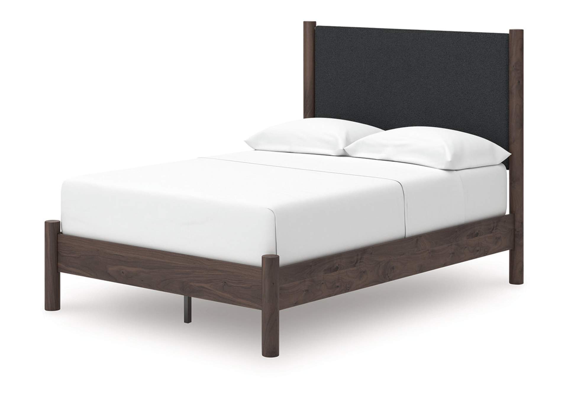 Pamytta Full Upholstered Panel Platform Bed image 4