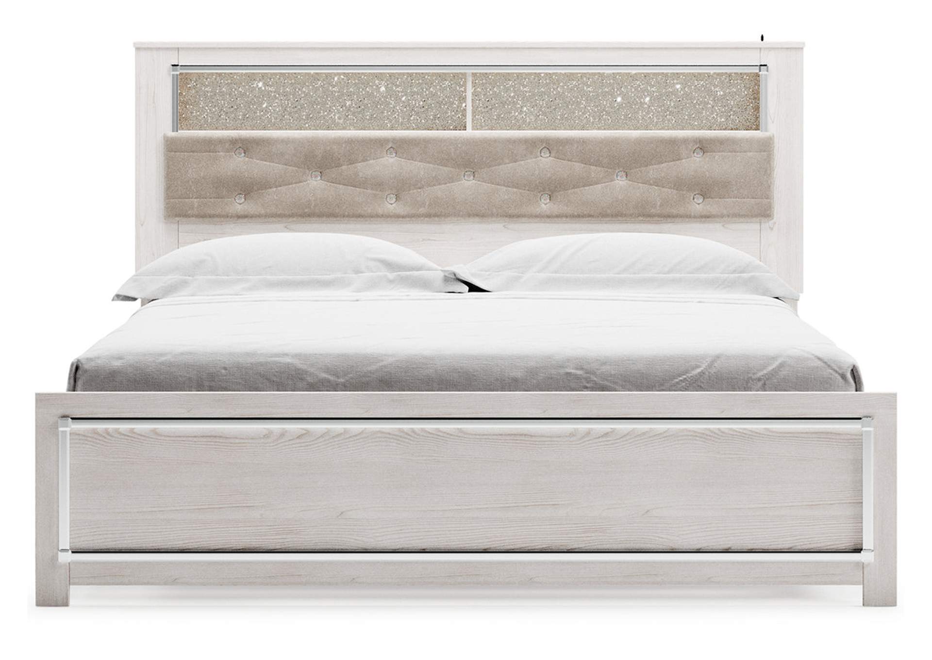 Altyra King Panel Bookcase Bed