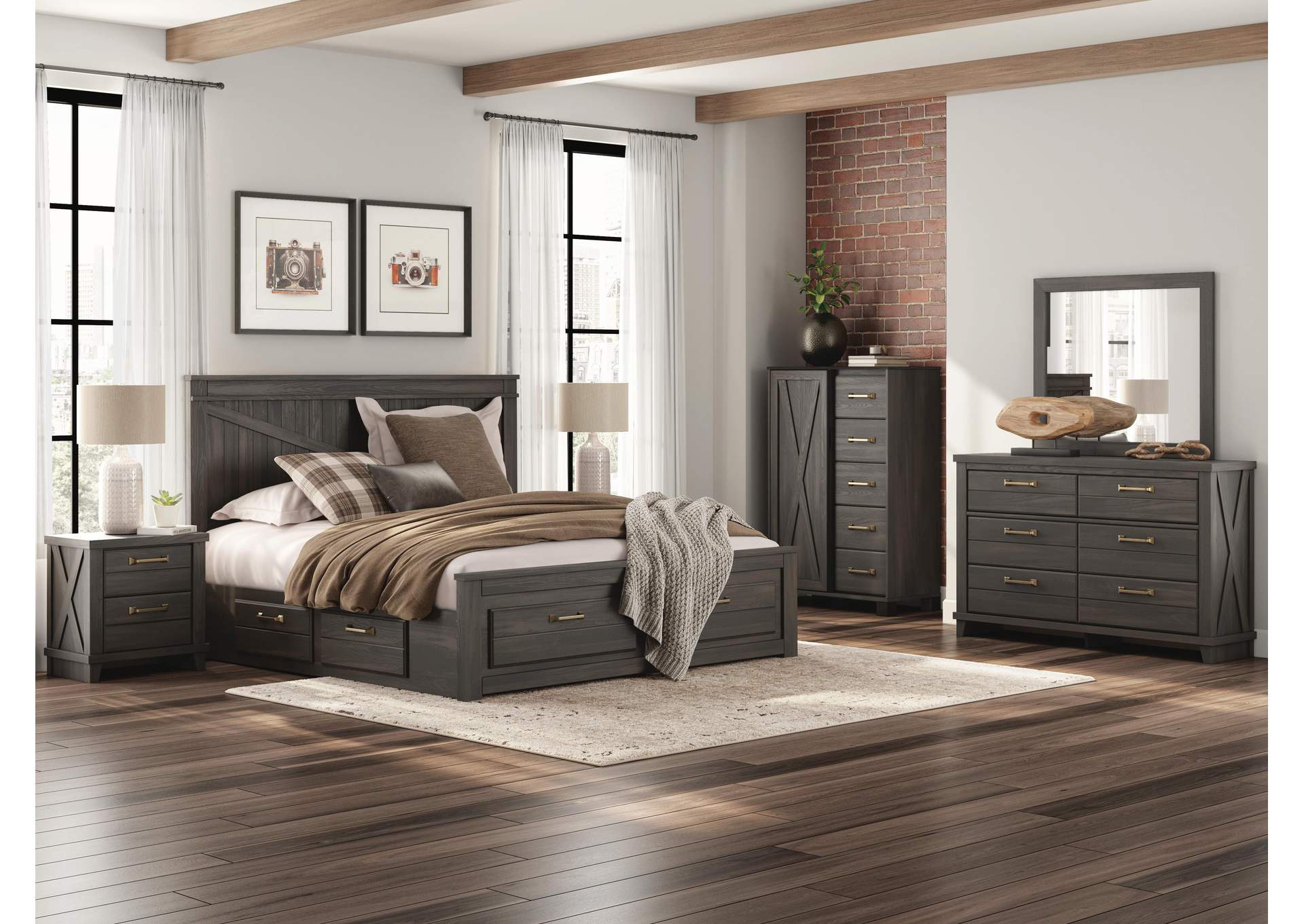 Vonitta Bay Dresser and Mirror image 5