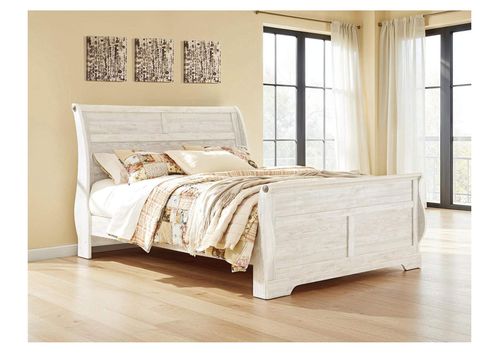 Willowton King Sleigh Bed image 2