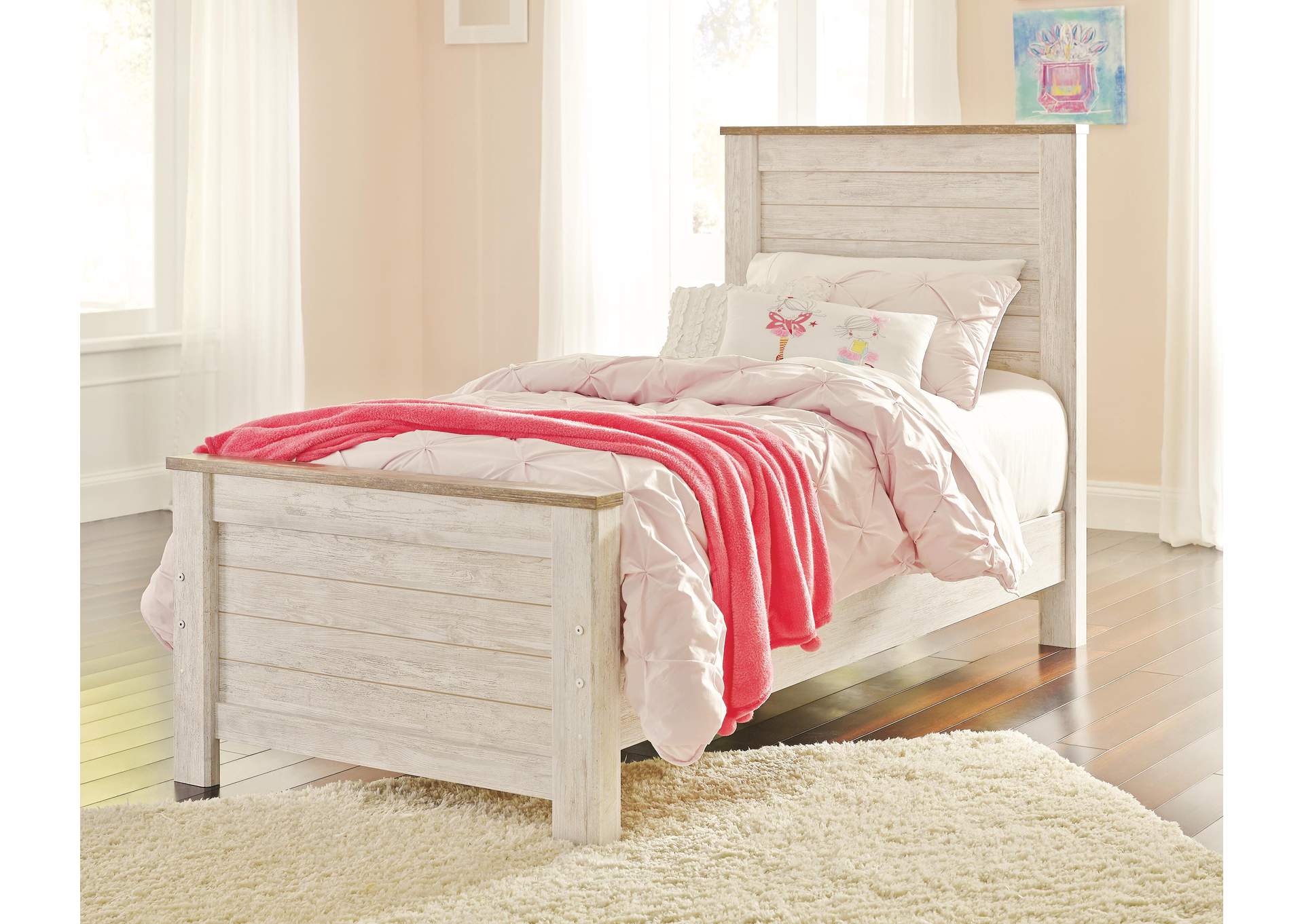 Willowton Twin Panel Bed image 3