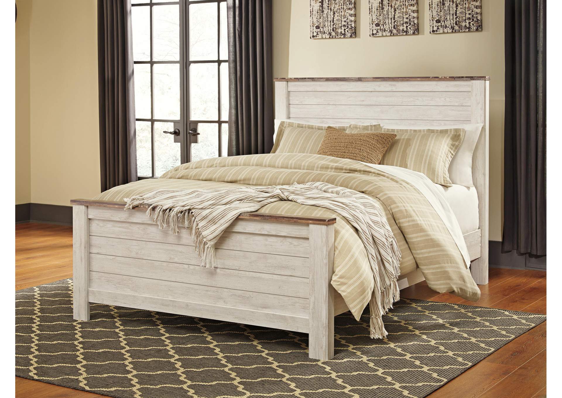 Willowton Queen Panel Bed image 2