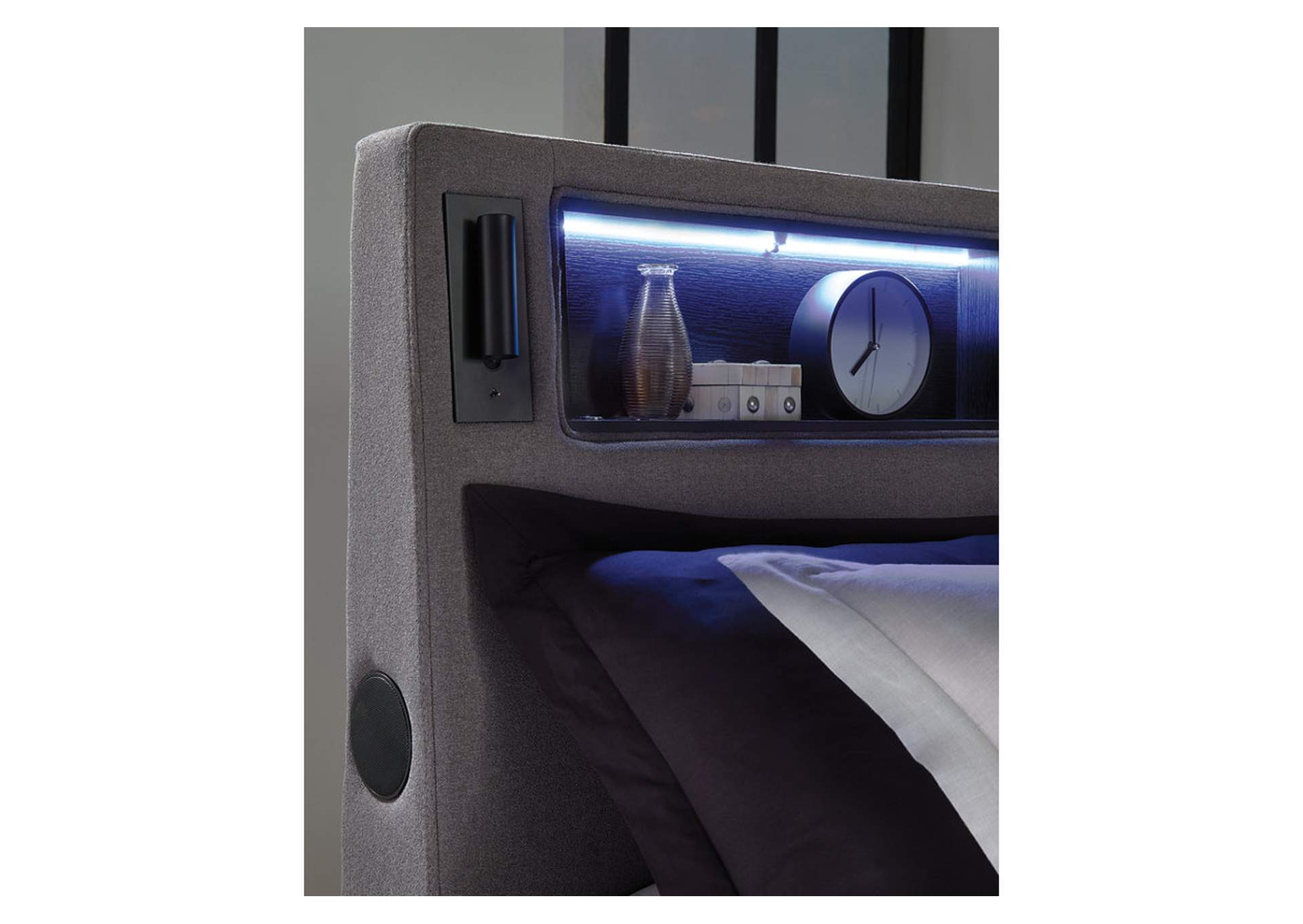 Verishaw California King Upholstered Bed image 7
