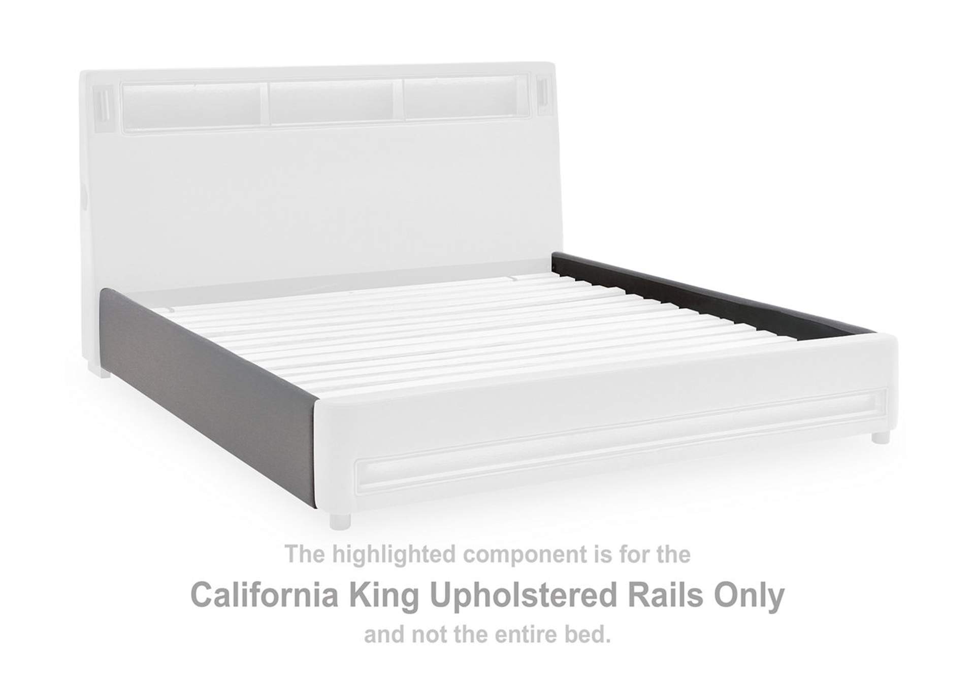 Verishaw California King Upholstered Bed image 4