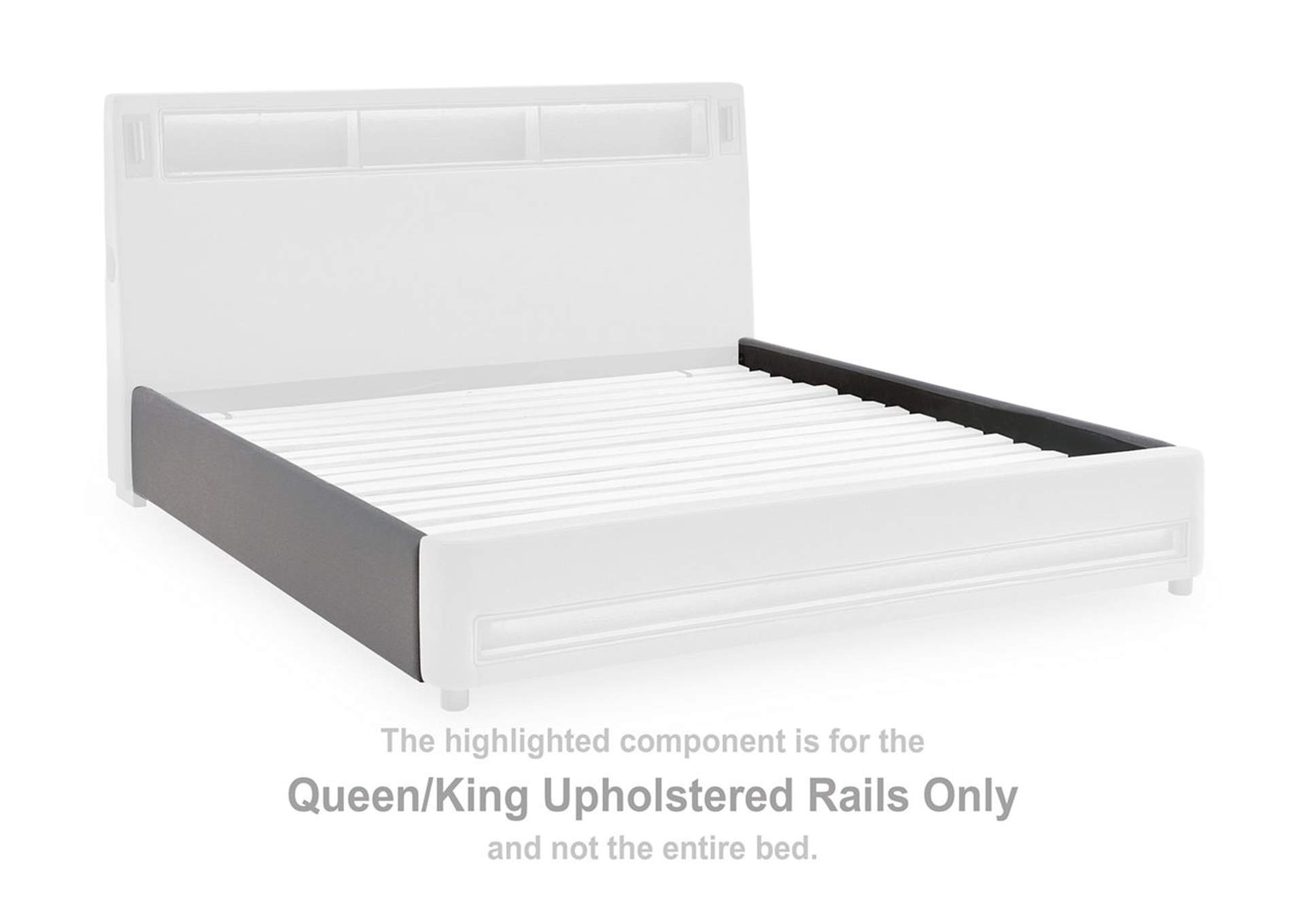 Verishaw King Upholstered Bed image 4