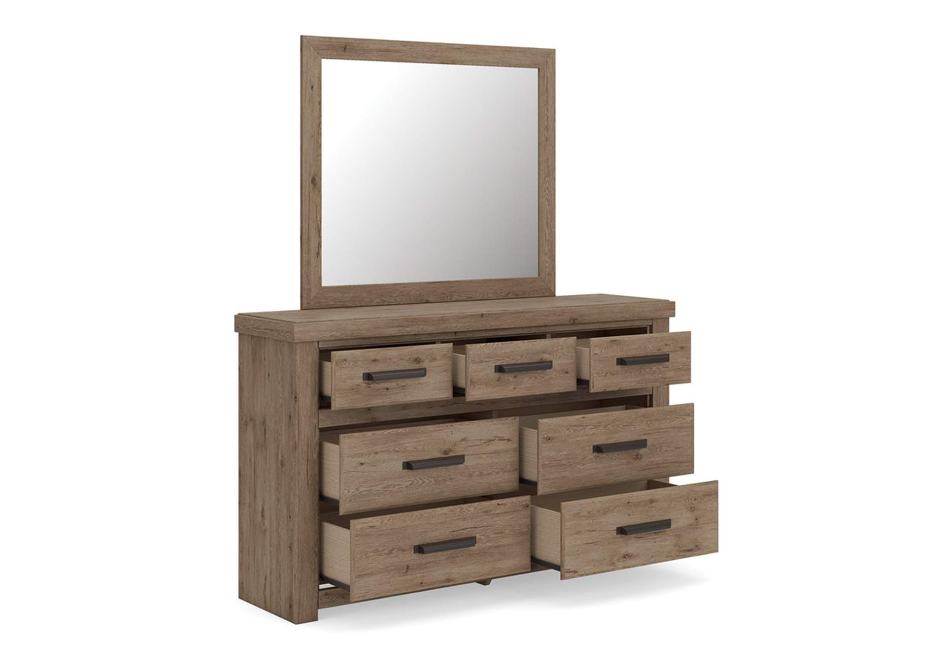 Oliandon Dresser and Mirror image 4