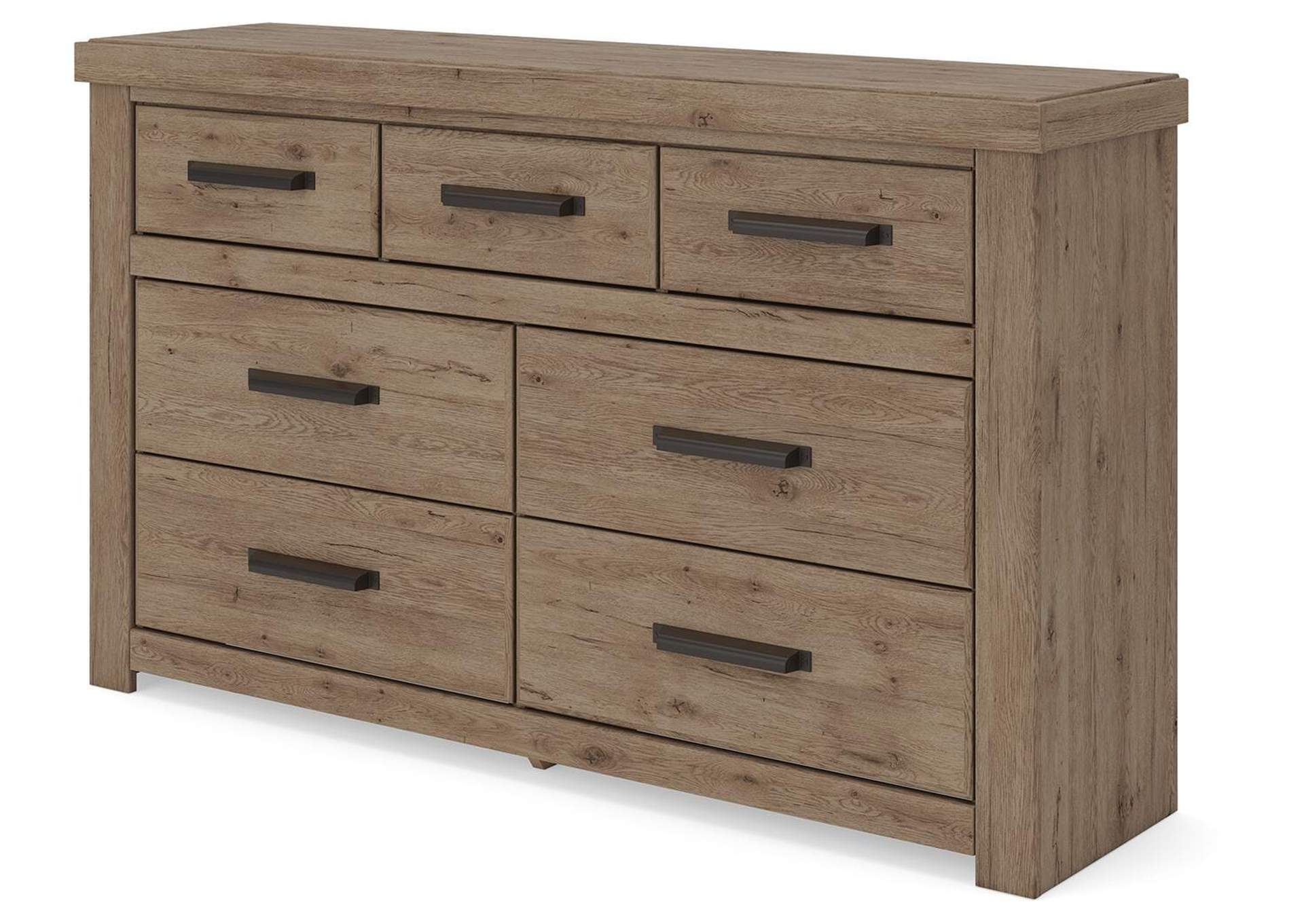 Garistyn King Panel Storage Bed, Dresser and Nightstand image 3