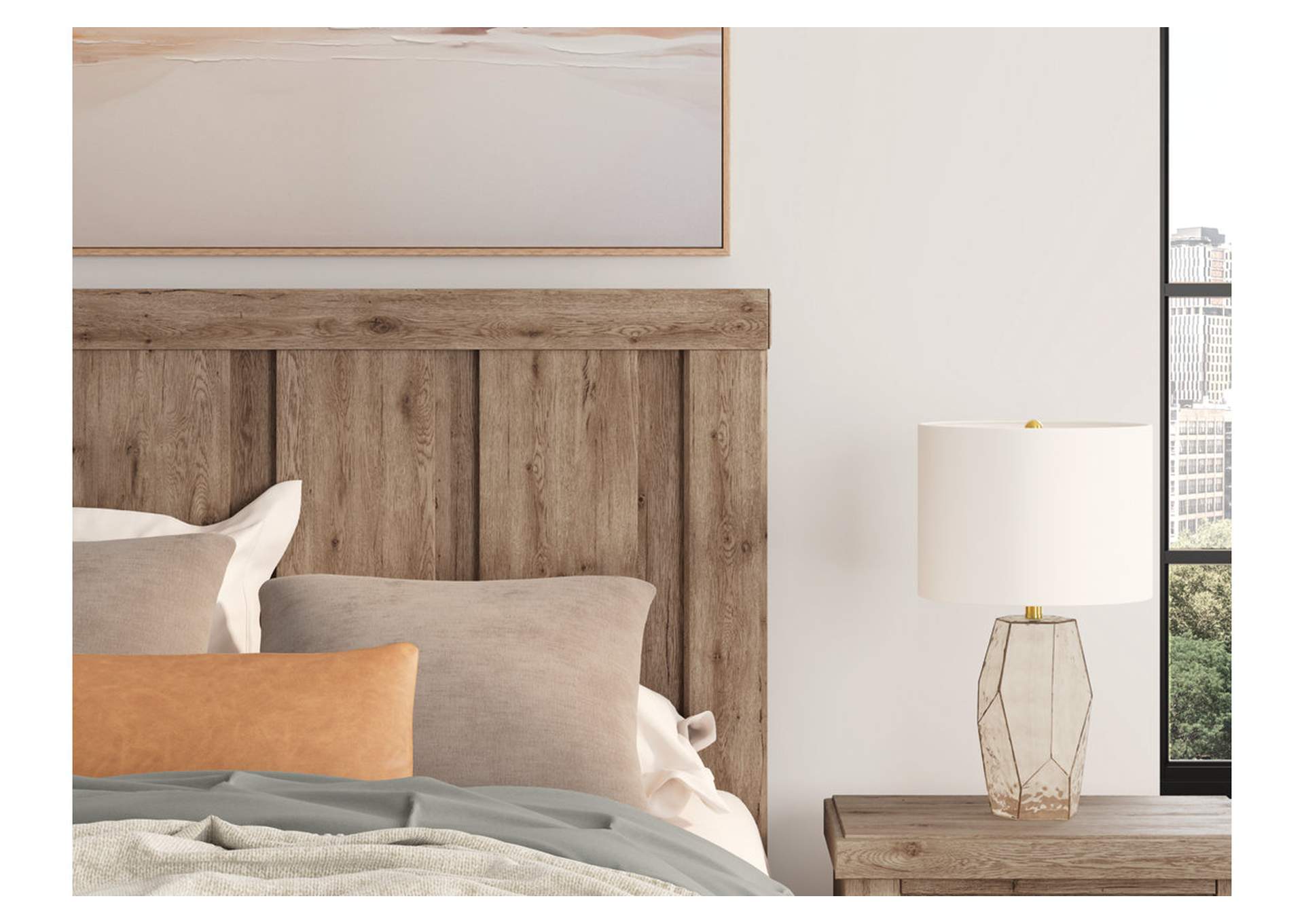 Oliandon Queen Panel Bed image 9