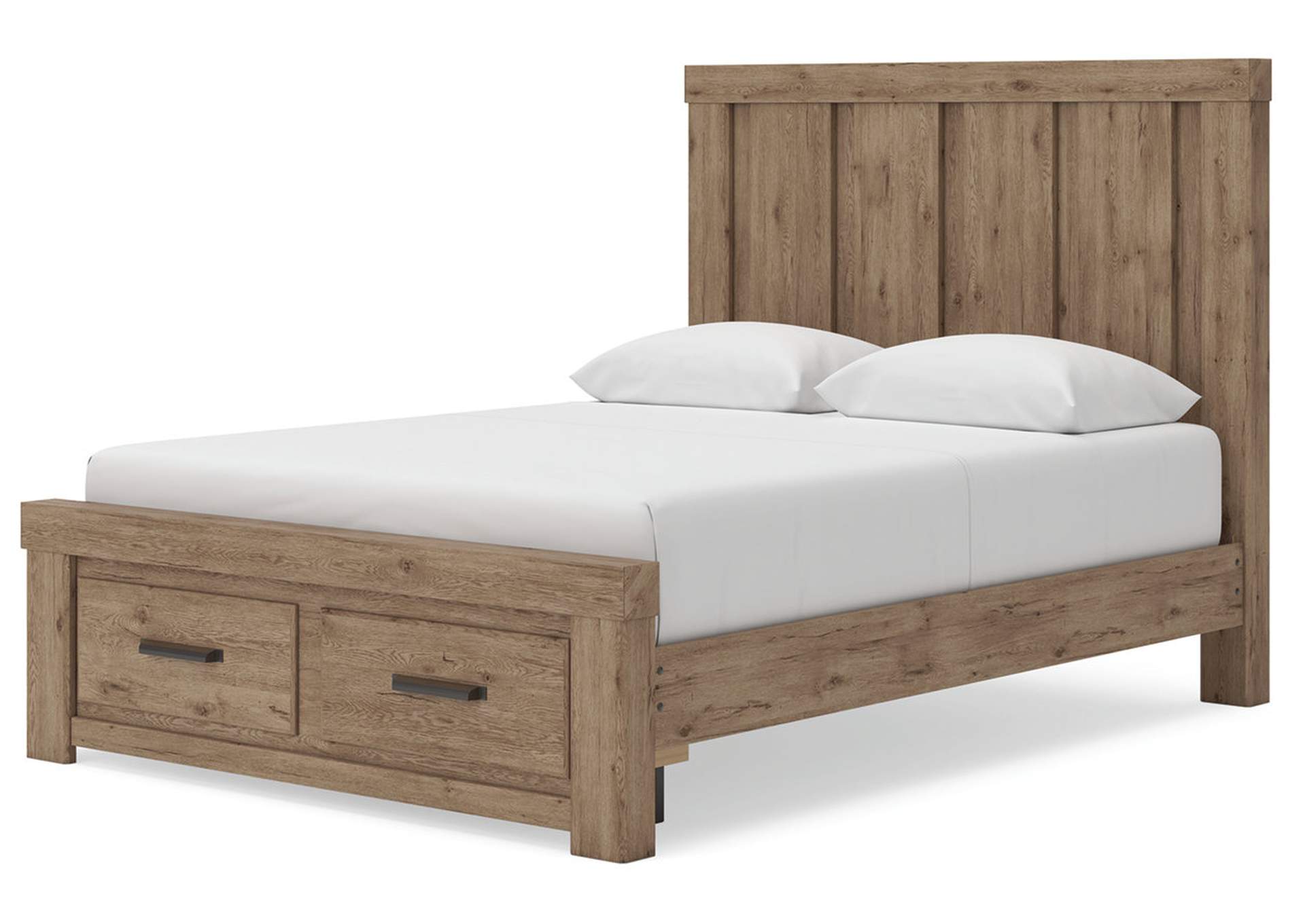 Oliandon Queen Panel Storage Bed image 4