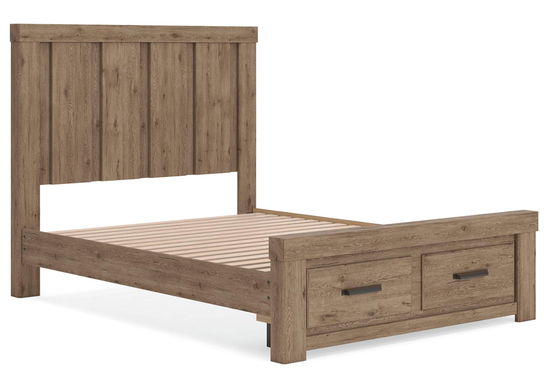 Oliandon Queen Panel Storage Bed image 3
