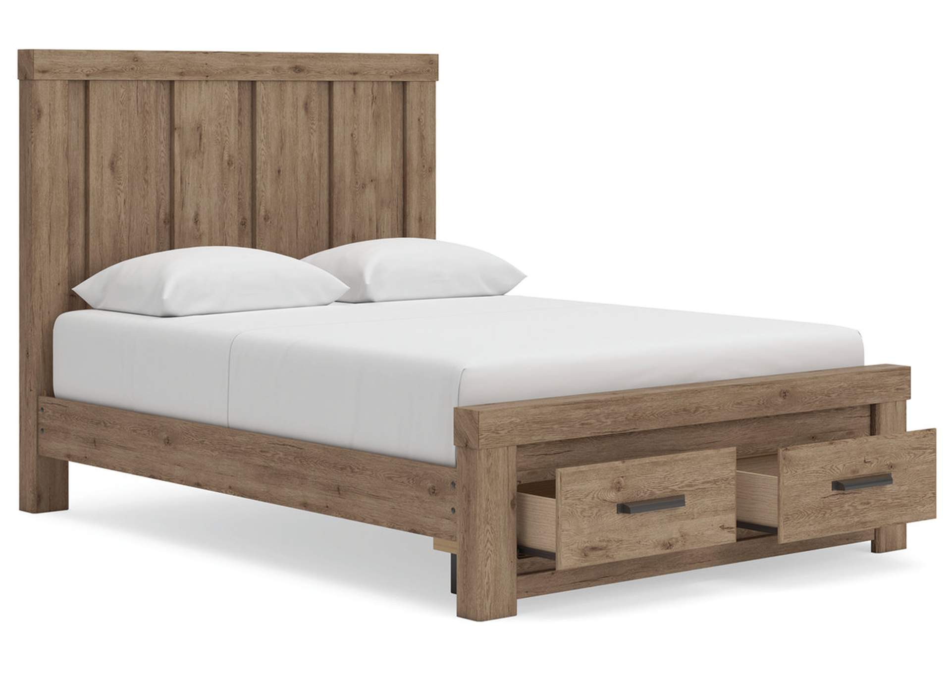 Oliandon Queen Panel Storage Bed image 5