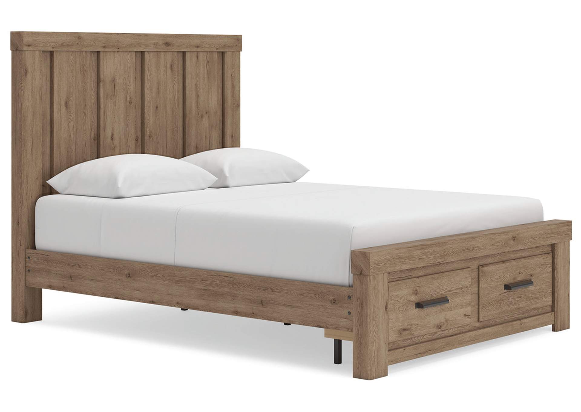 Oliandon Queen Panel Storage Bed image 1