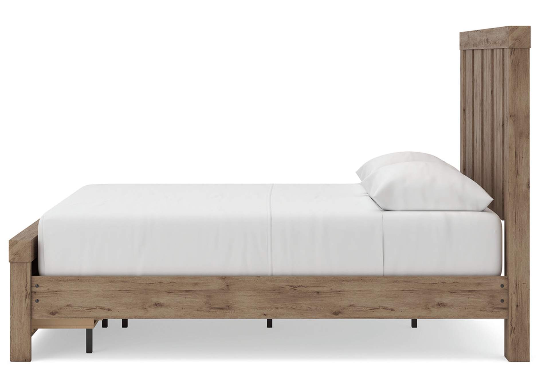 Oliandon Queen Panel Storage Bed image 8