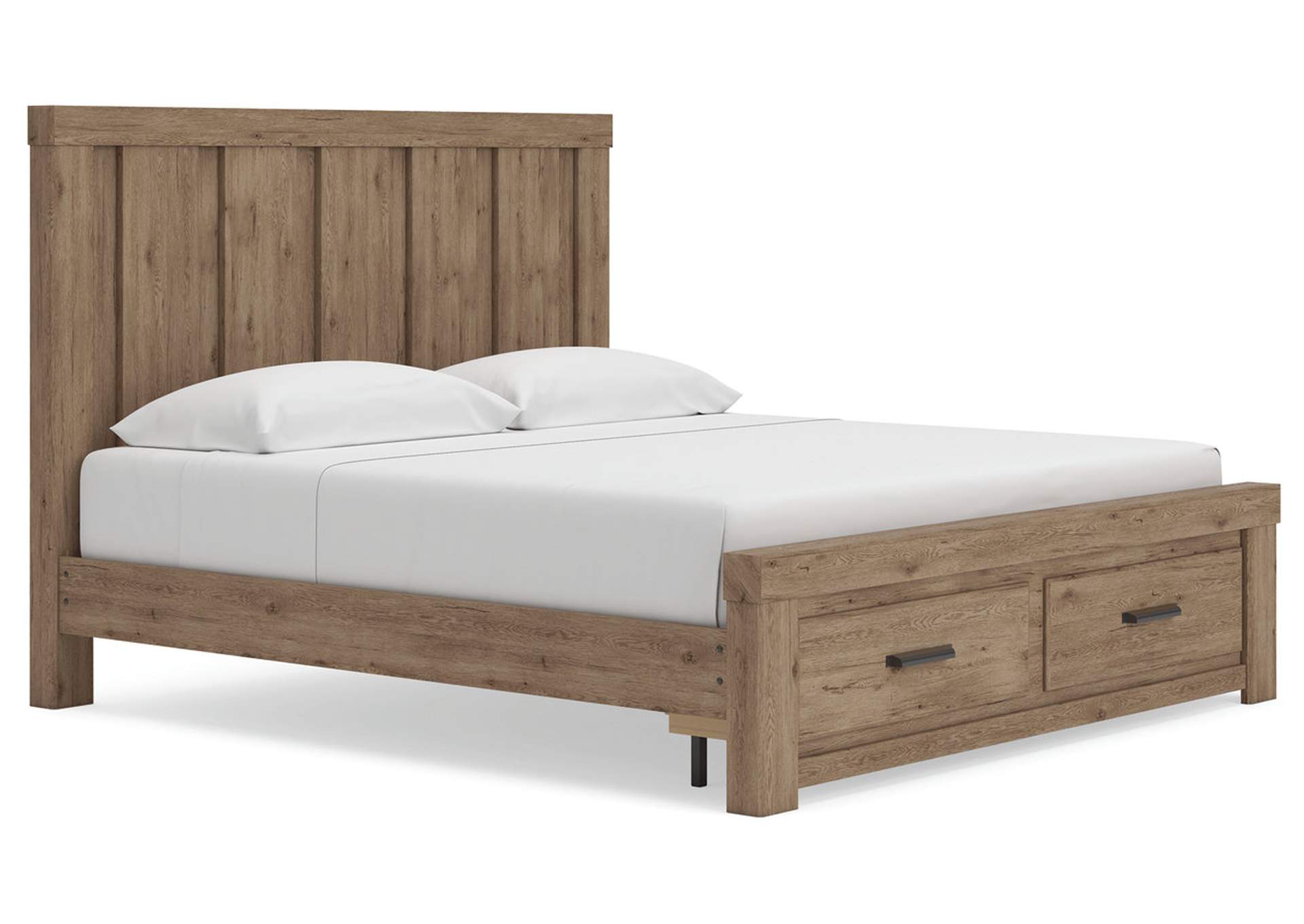 Oliandon King Panel Storage Bed image 1