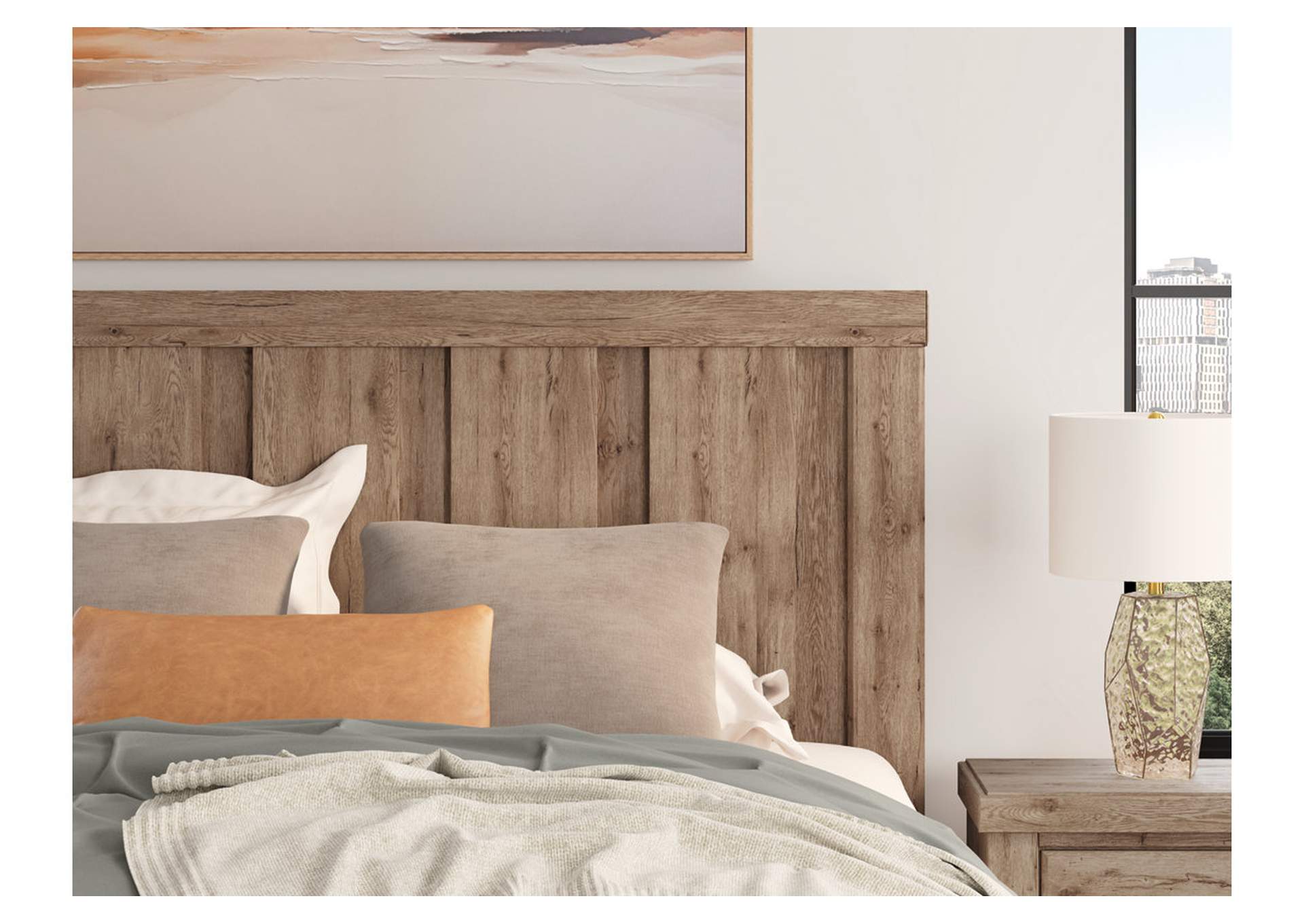 Oliandon King Panel Storage Bed image 10