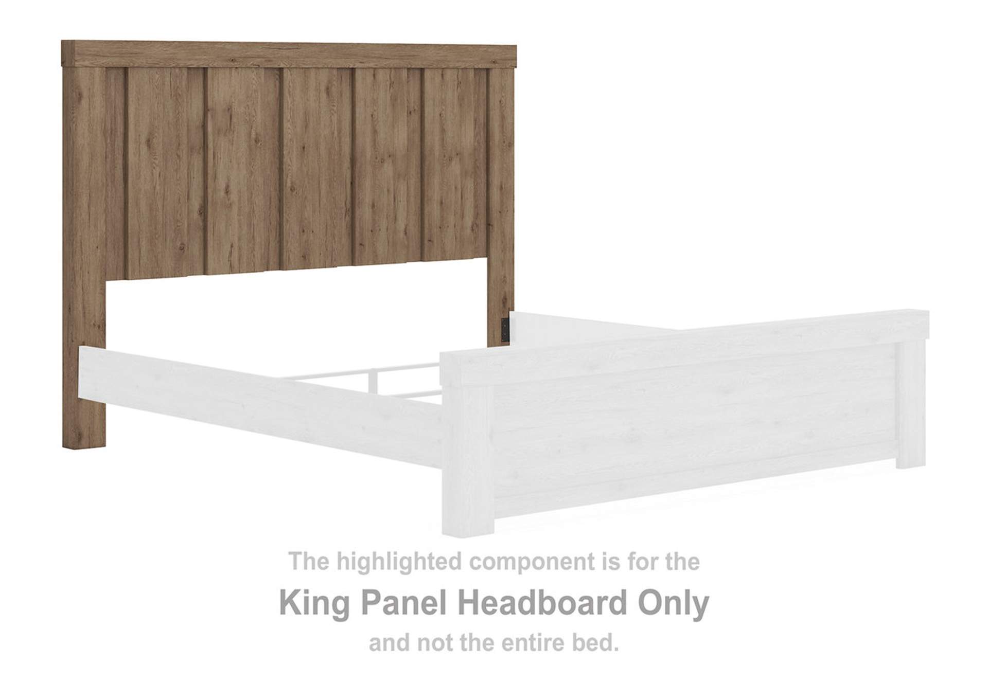 Oliandon King Panel Bed image 12