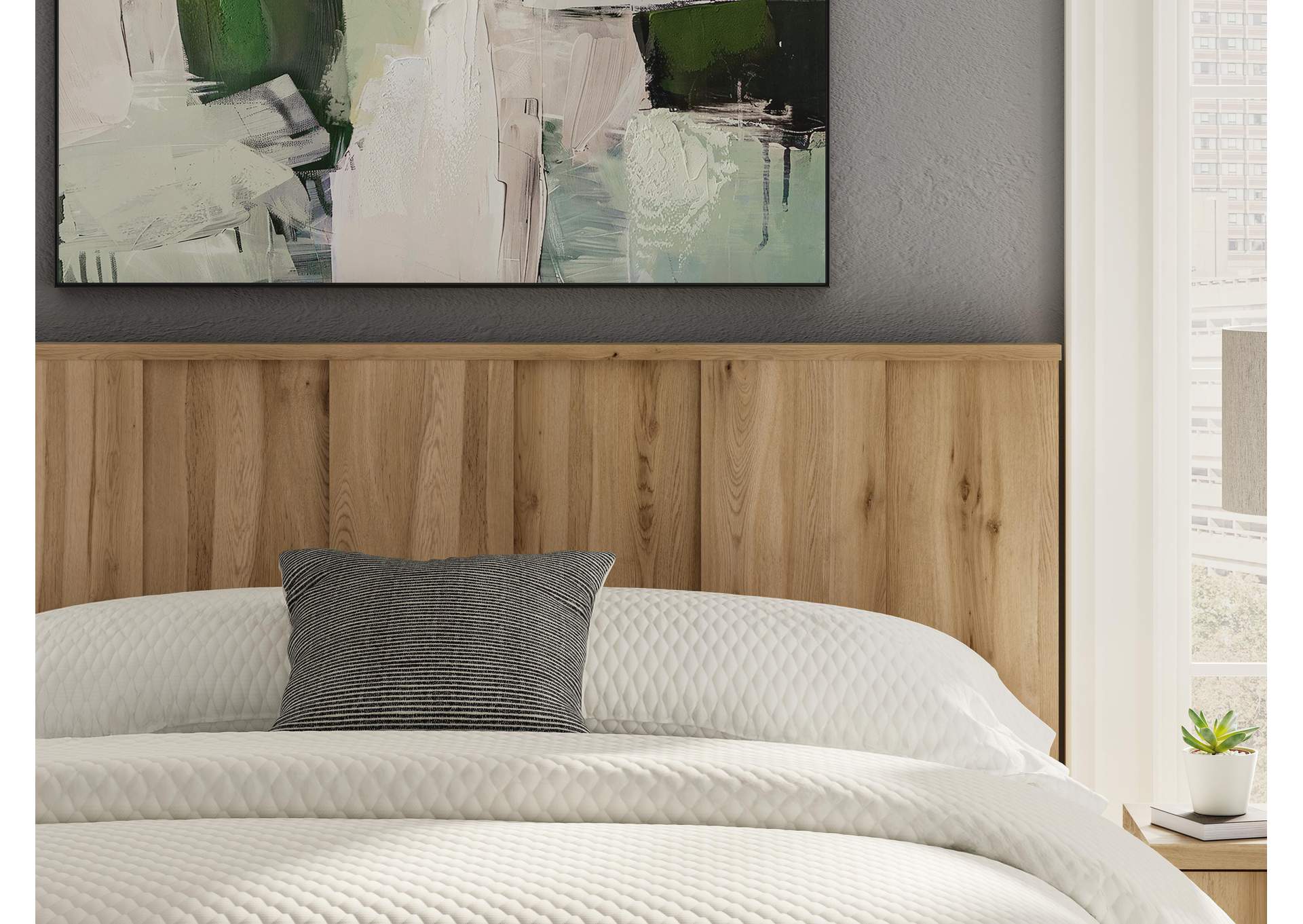 Rowden King Panel Platform Bed image 9