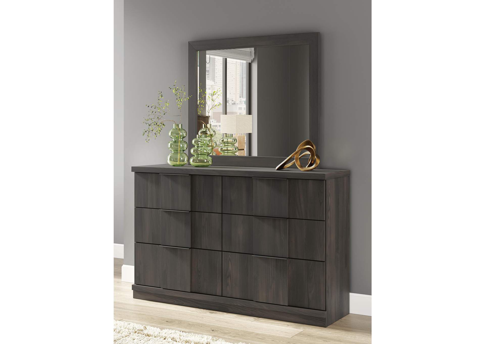 Shaehartin Dresser and Mirror image 2