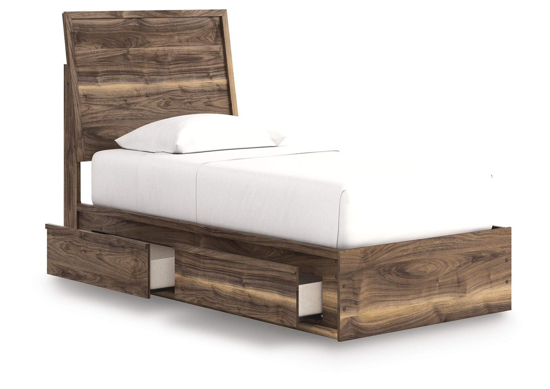 Chirason Twin Panel Bed with Storage image 3