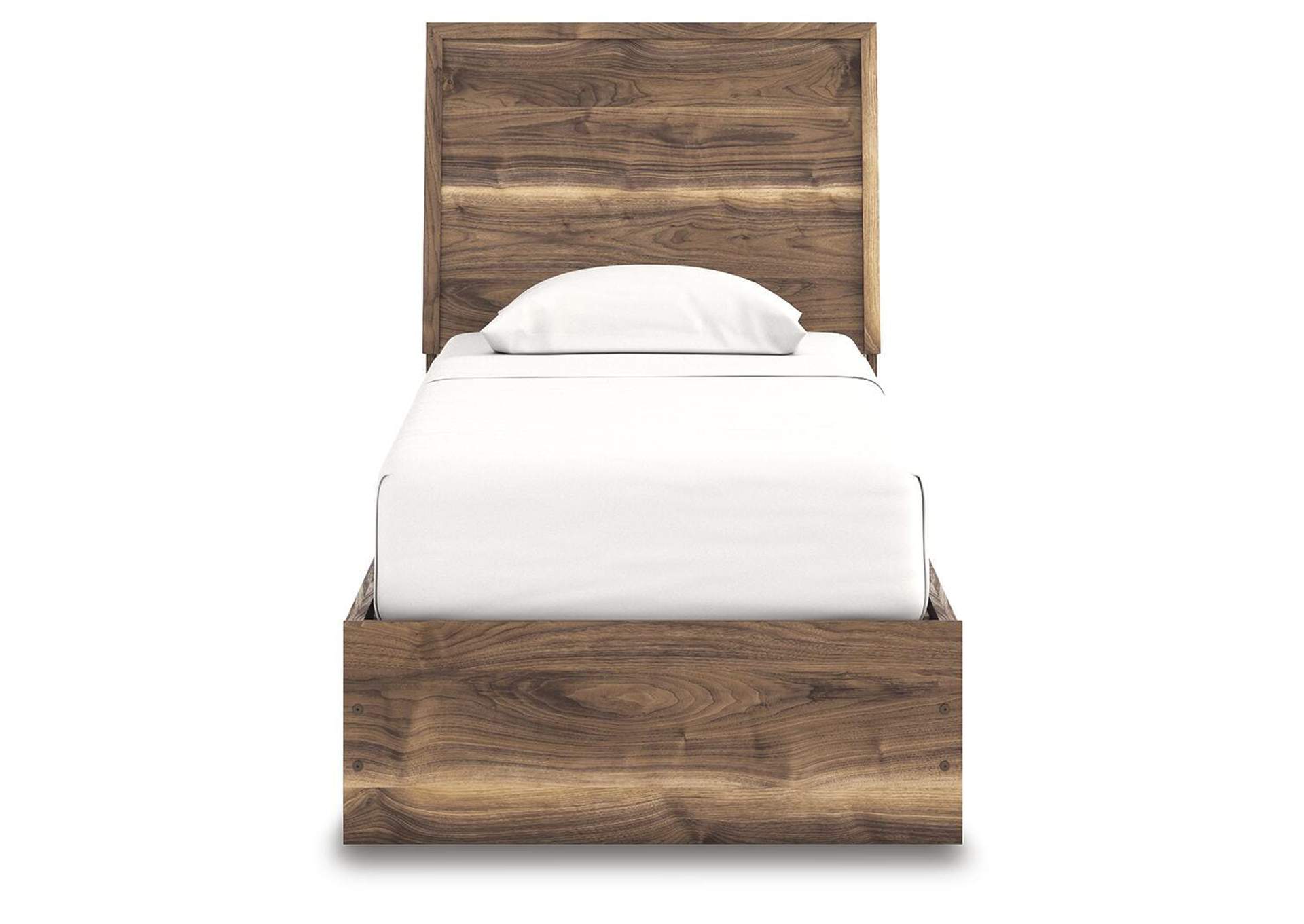Chirason Twin Panel Bed with Storage, Dresser and Mirror image 18