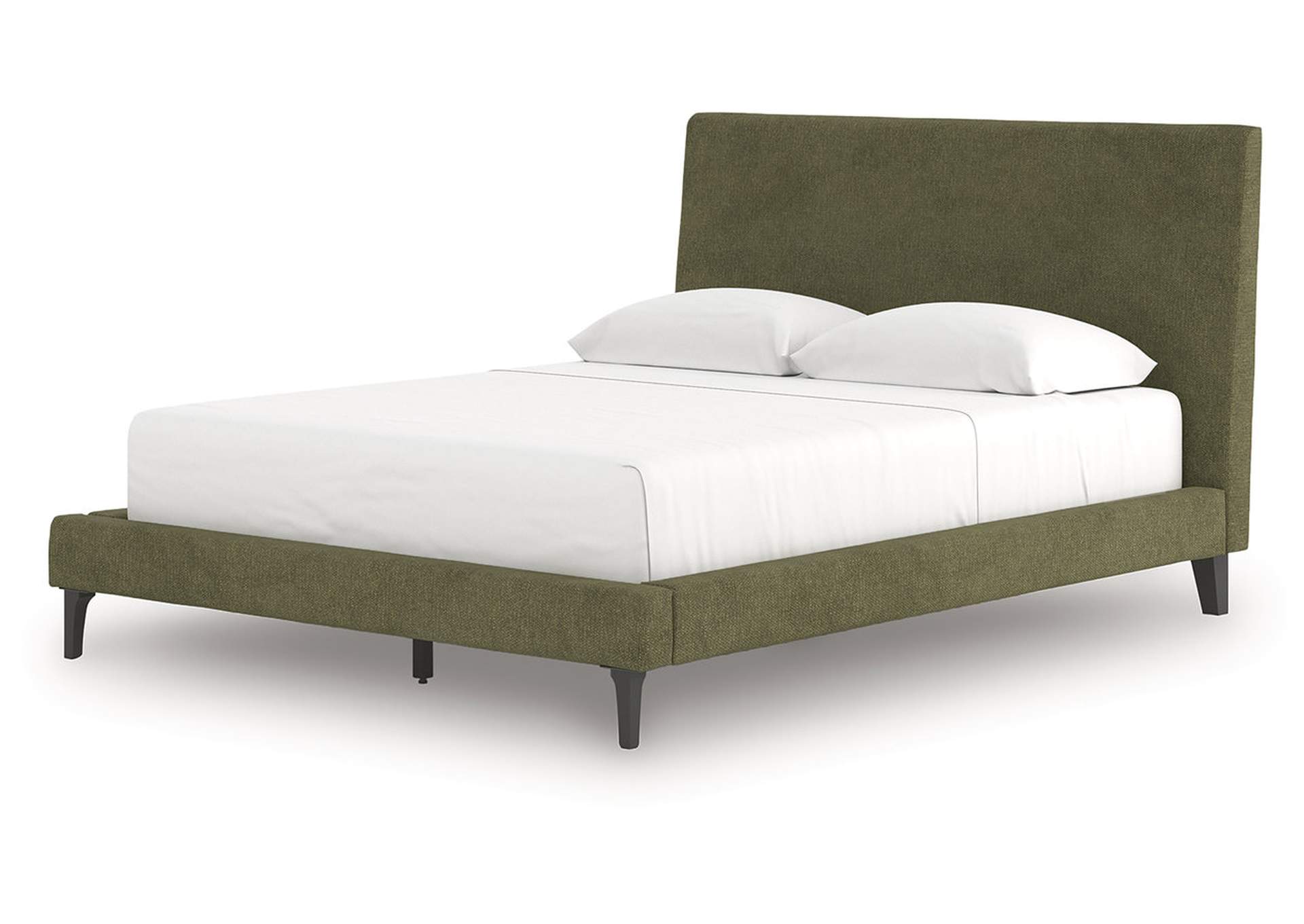 Chirason Queen Upholstered Bed with Roll Slats image 8