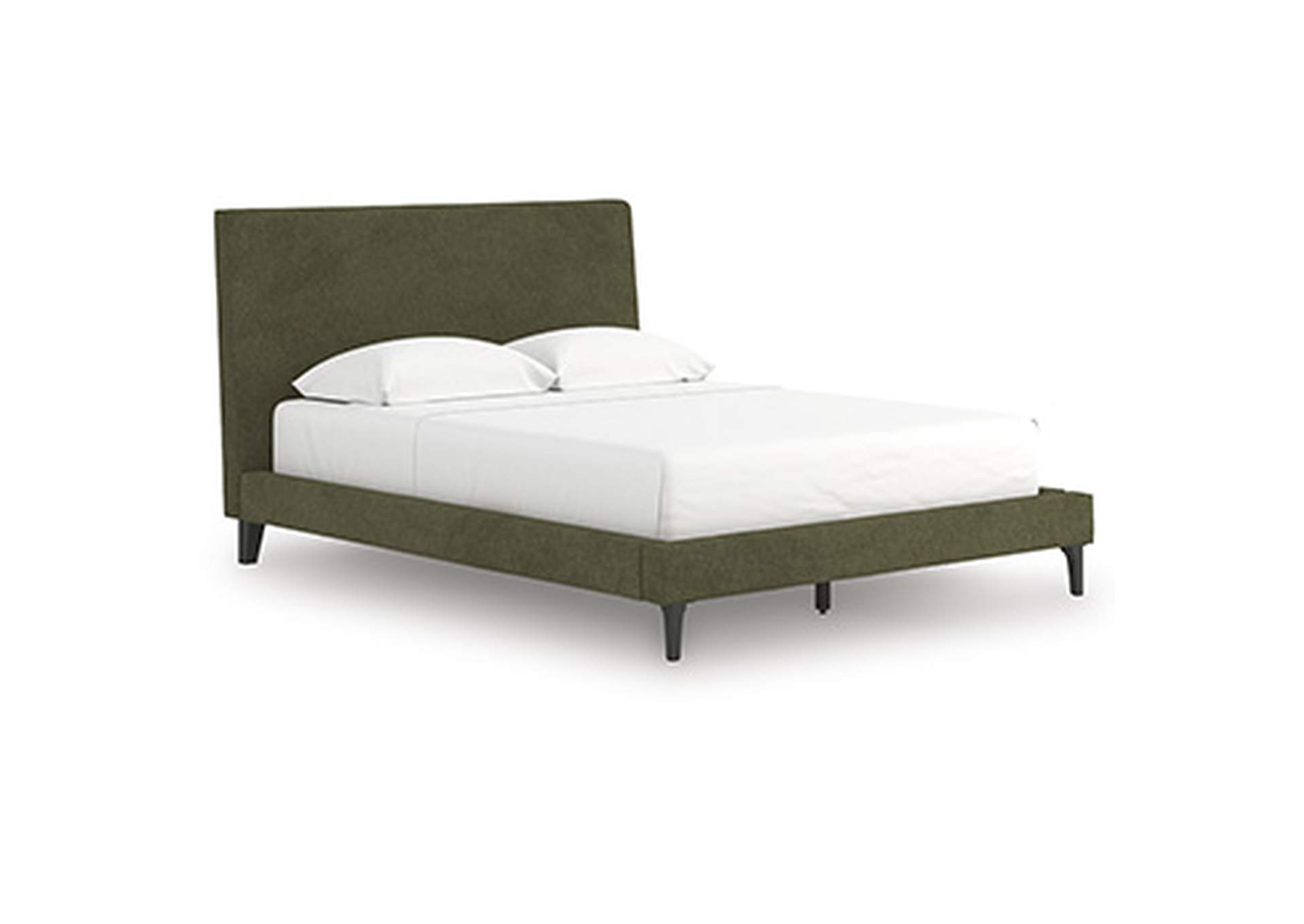 Chirason Queen Upholstered Bed with Roll Slats image 4