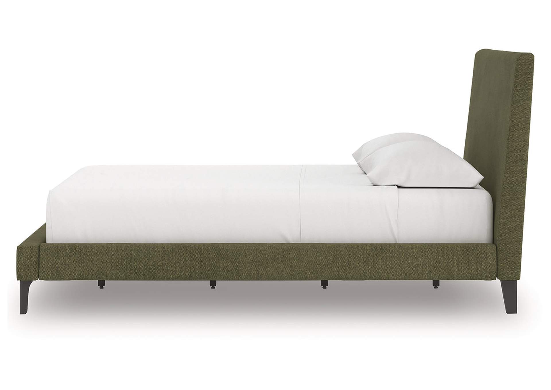 Chirason Queen Upholstered Bed with Roll Slats image 11