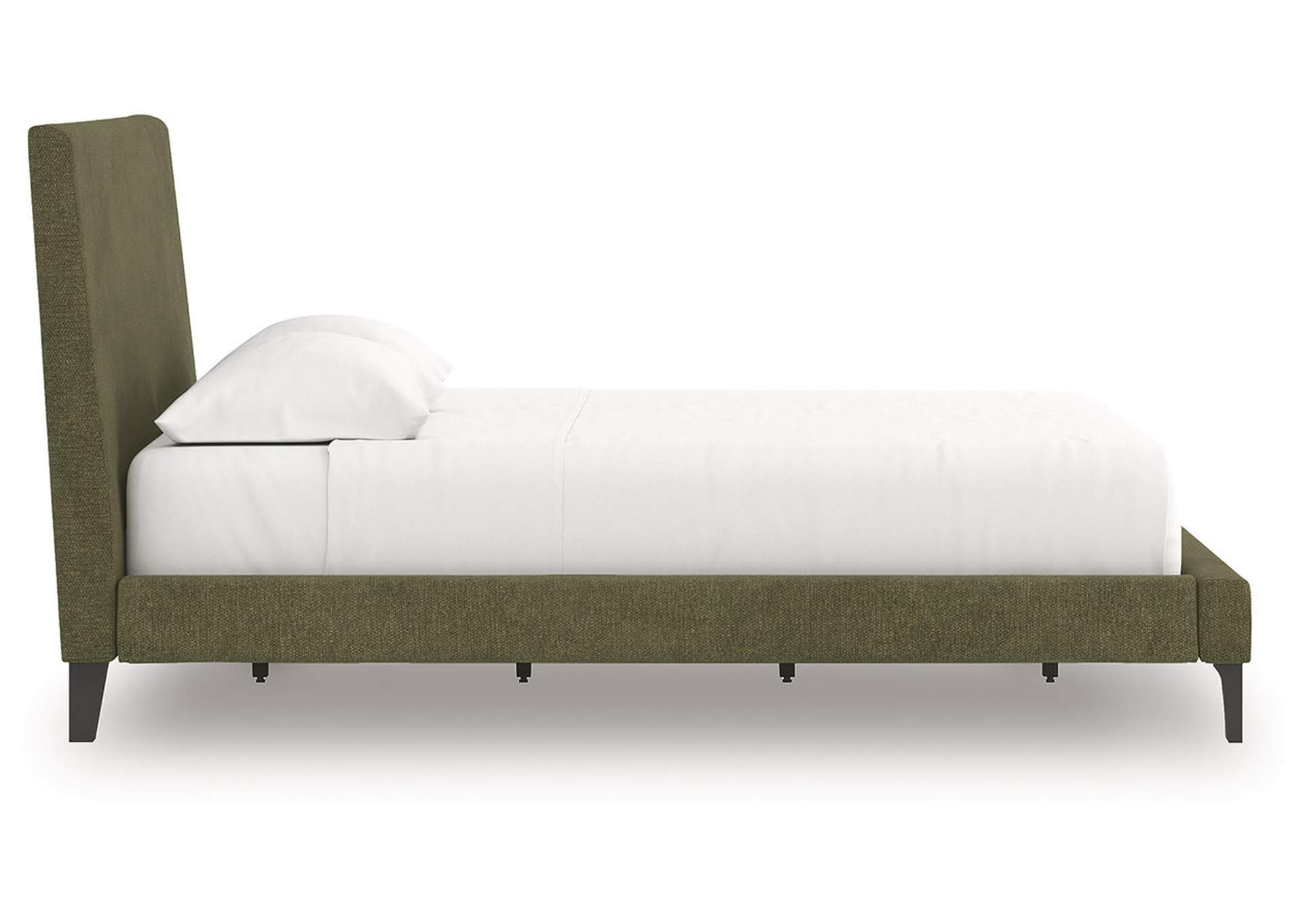 Chirason Queen Upholstered Bed with Roll Slats image 9
