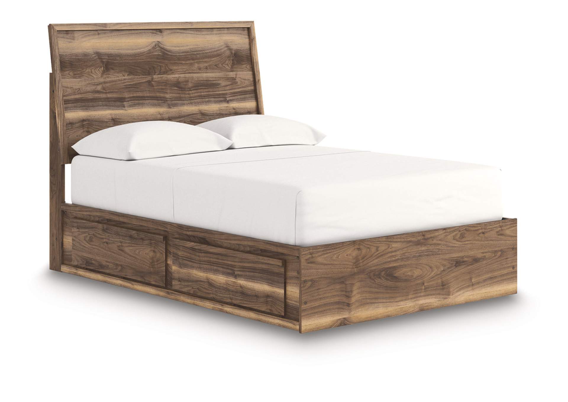 Chirason Full Panel Bed with Storage