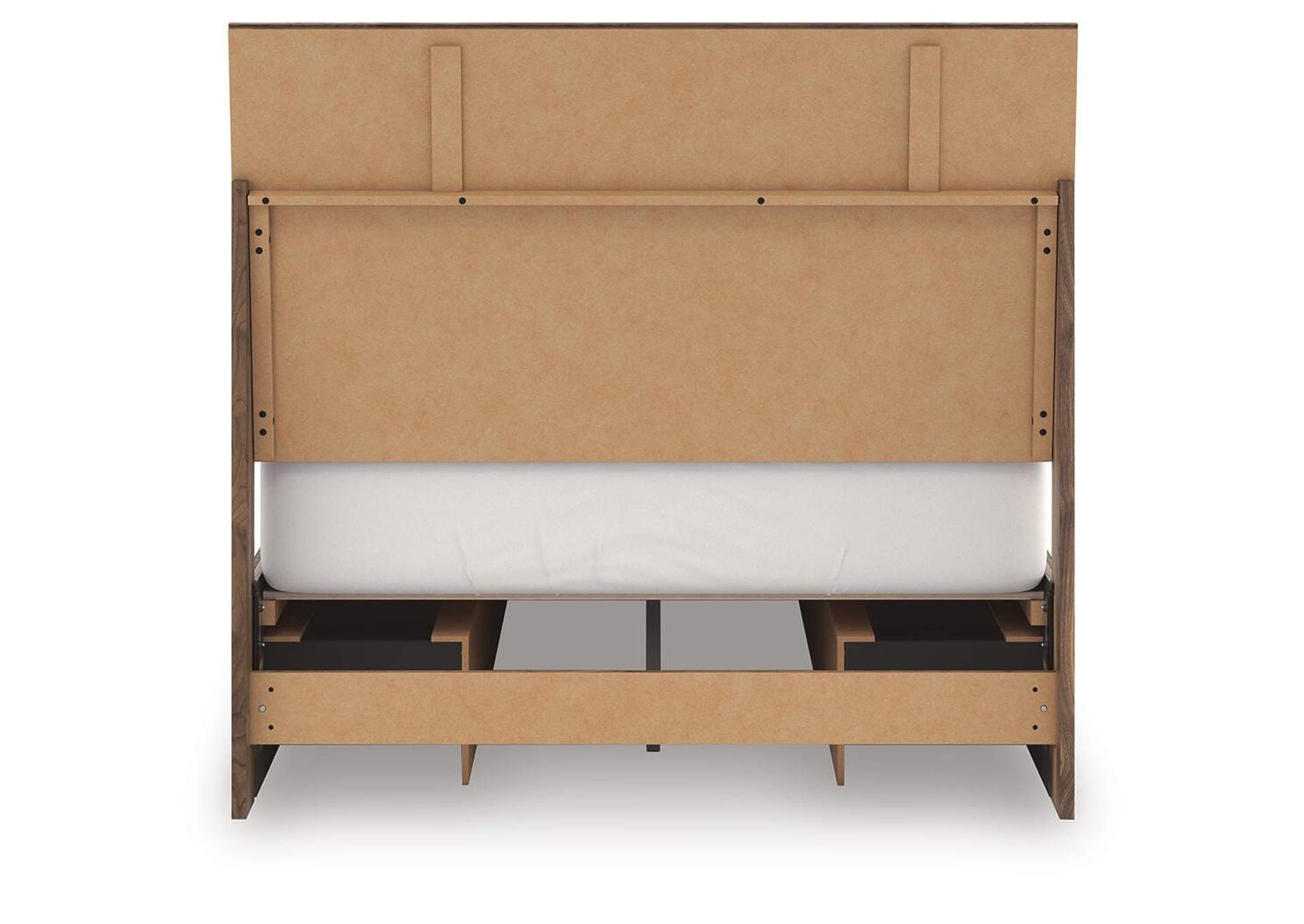 Chirason Full Panel Storage Bed, Dresser and Mirror image 3