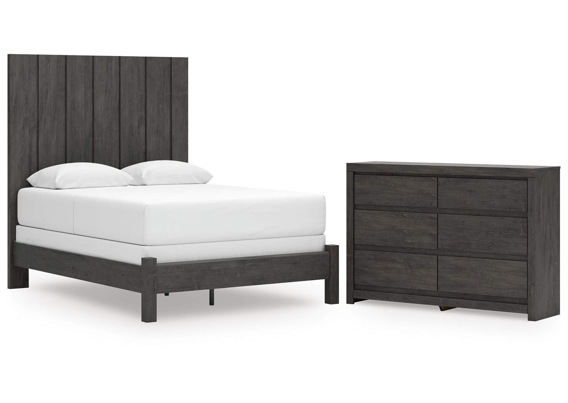 Parlayon Queen Panel Bed and Dresser image 1