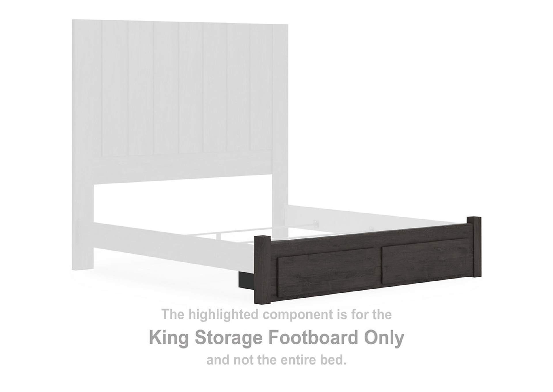 Fraluna King Panel Storage Bed
