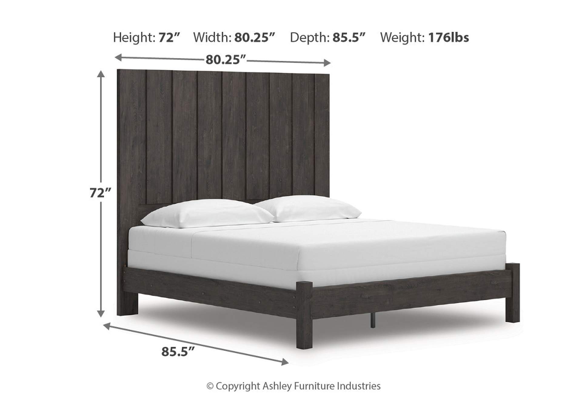 Fraluna King Panel Bed image 5