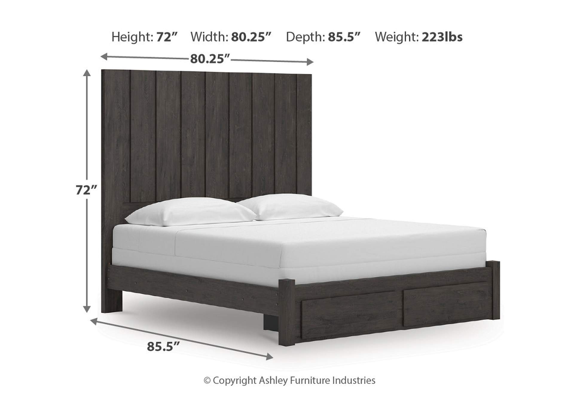 Fraluna King Panel Storage Bed image 5