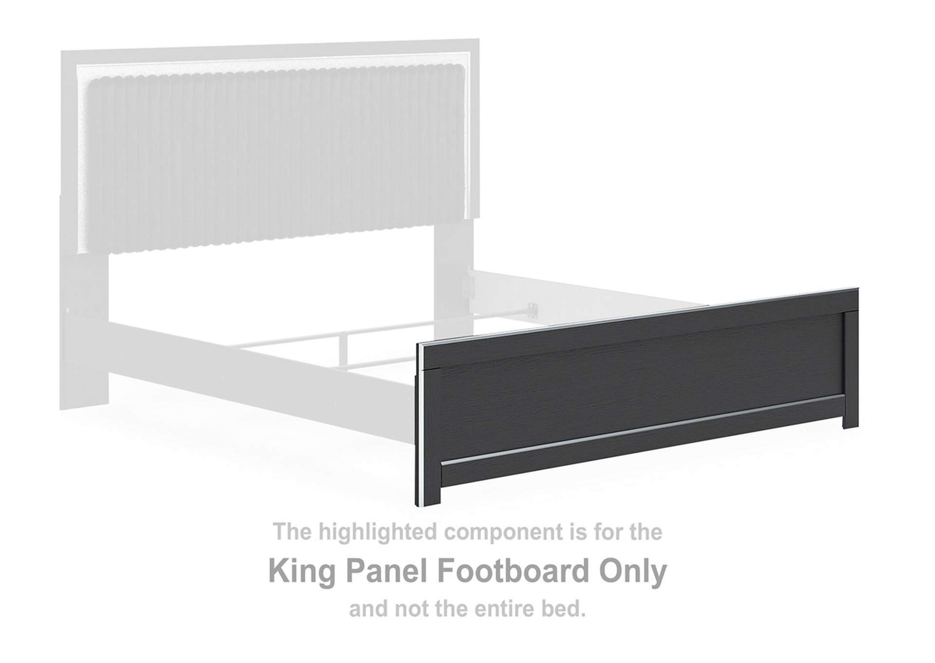 Zuraleus King Upholstered Panel Bed image 1