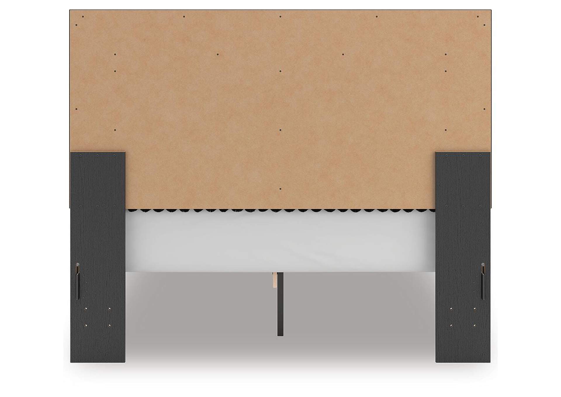 Zuraleus Queen Upholstered Panel Platform Bed image 7