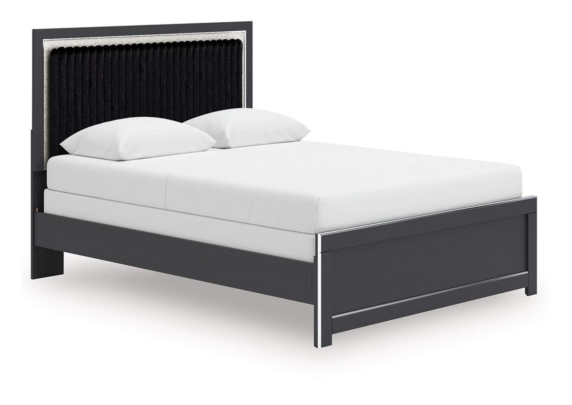 Zuraleus Queen Upholstered Panel Bed image 1