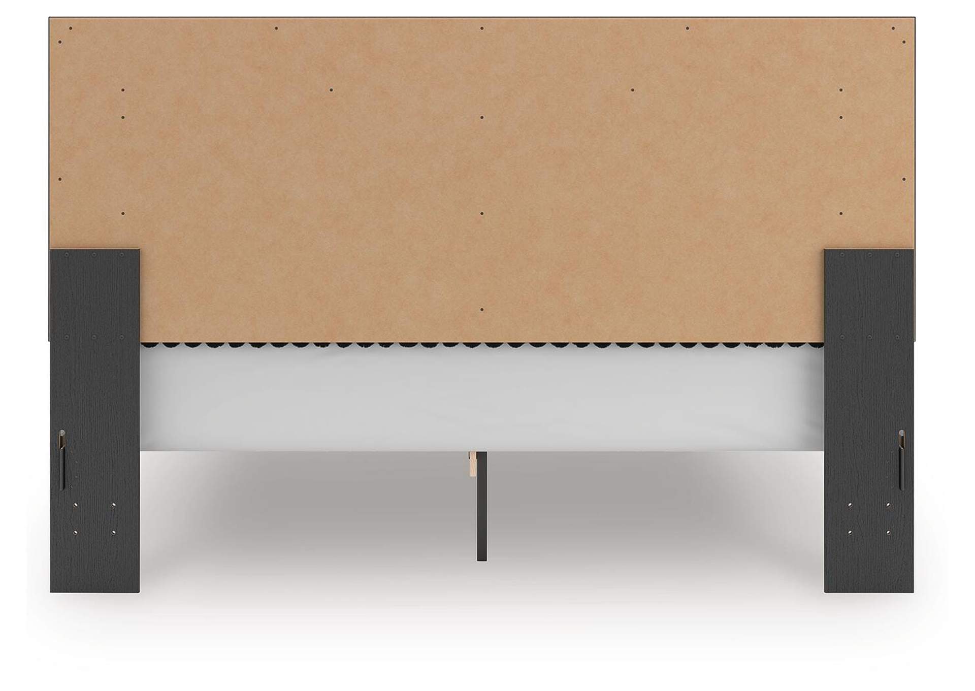 Zuraleus King Upholstered Panel Platform Bed image 6