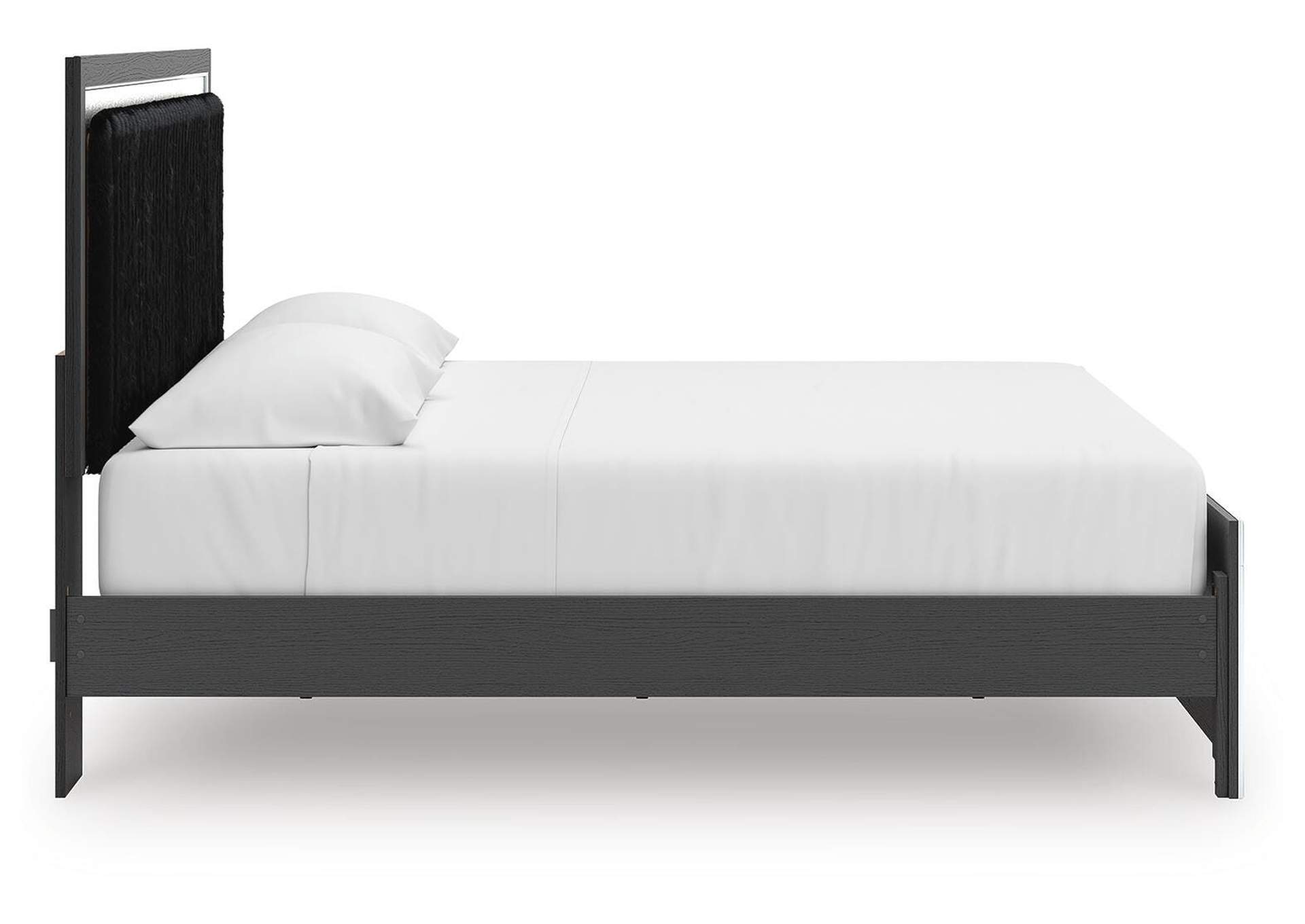 Zuraleus King Upholstered Panel Platform Bed image 9