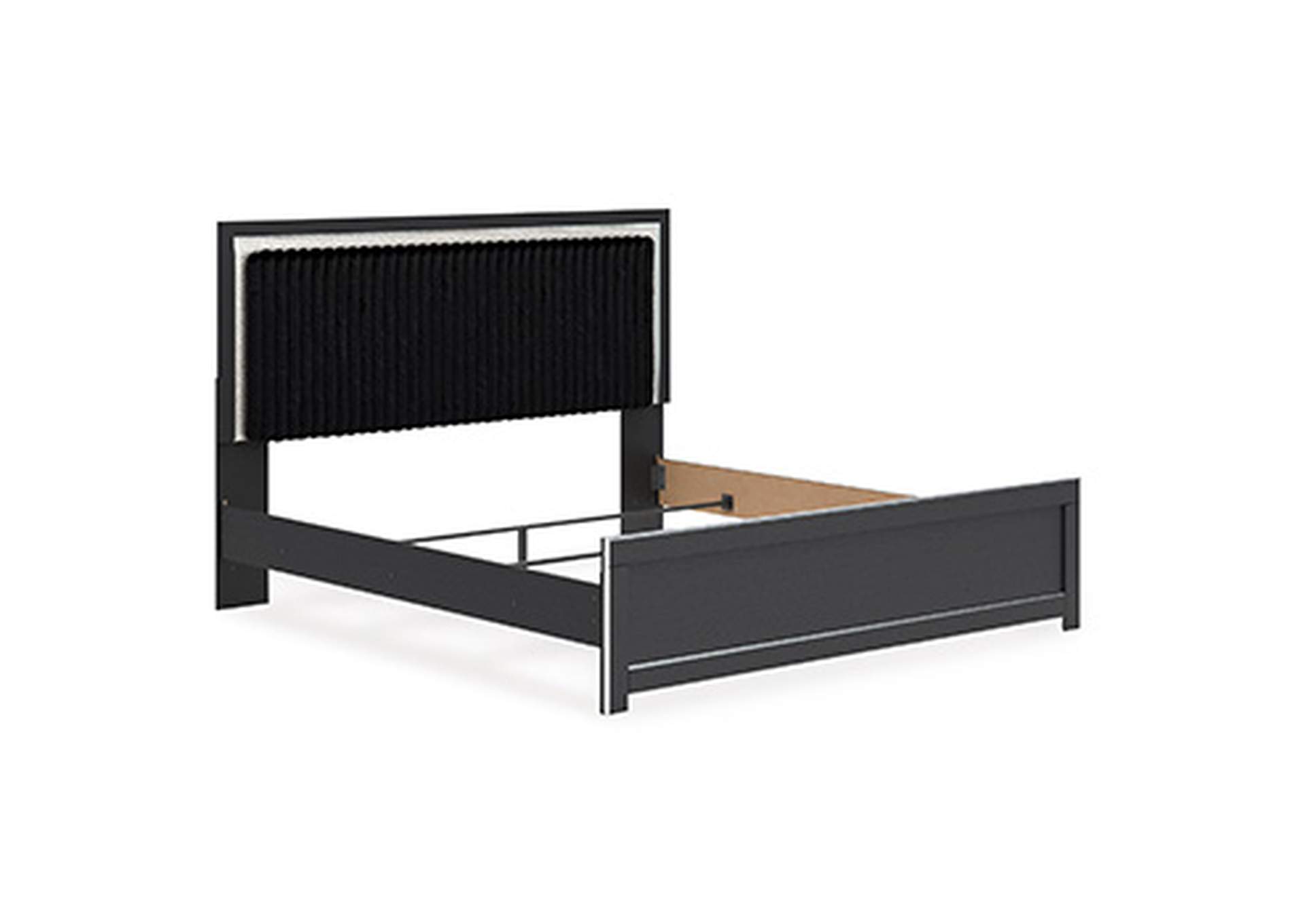 Zuraleus King Upholstered Panel Headboard image 1