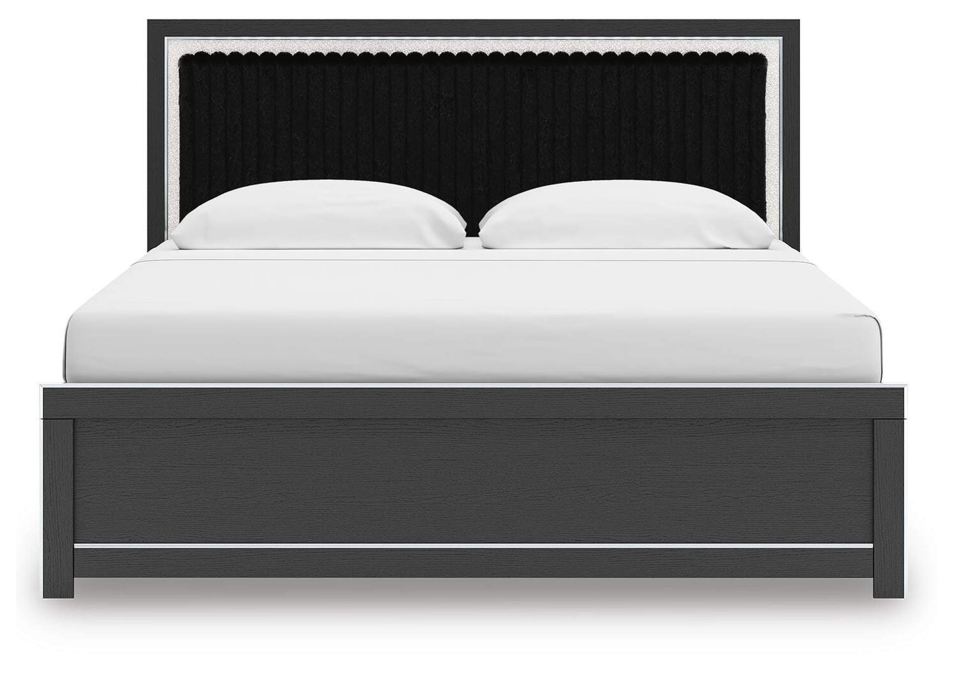 Zuraleus King Upholstered Panel Bed image 8