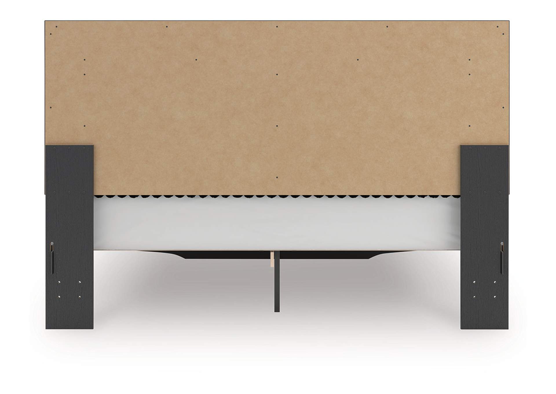 Zuraleus King Upholstered Panel Platform Storage Bed image 7