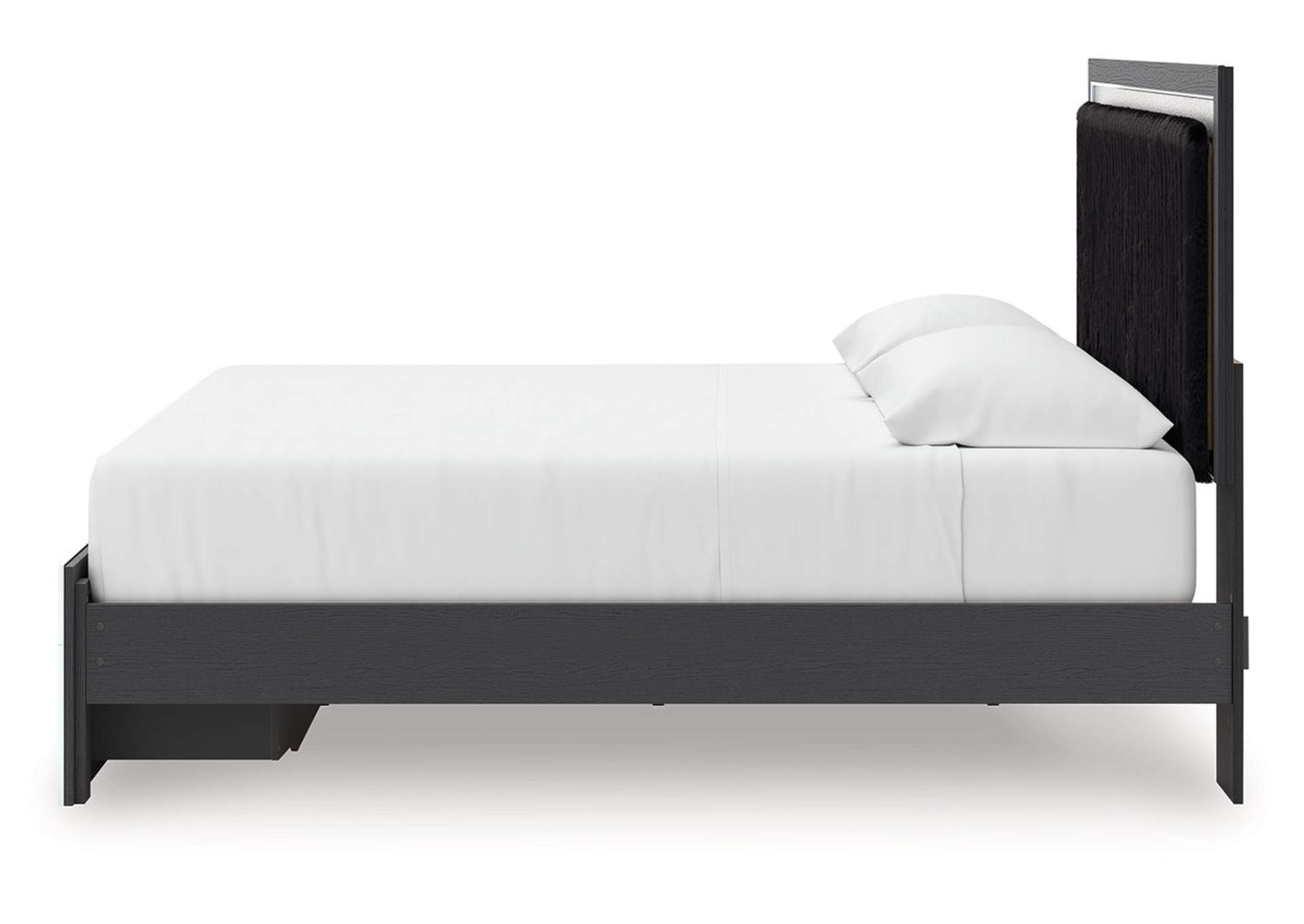 Zuraleus King Upholstered Panel Platform Storage Bed image 8