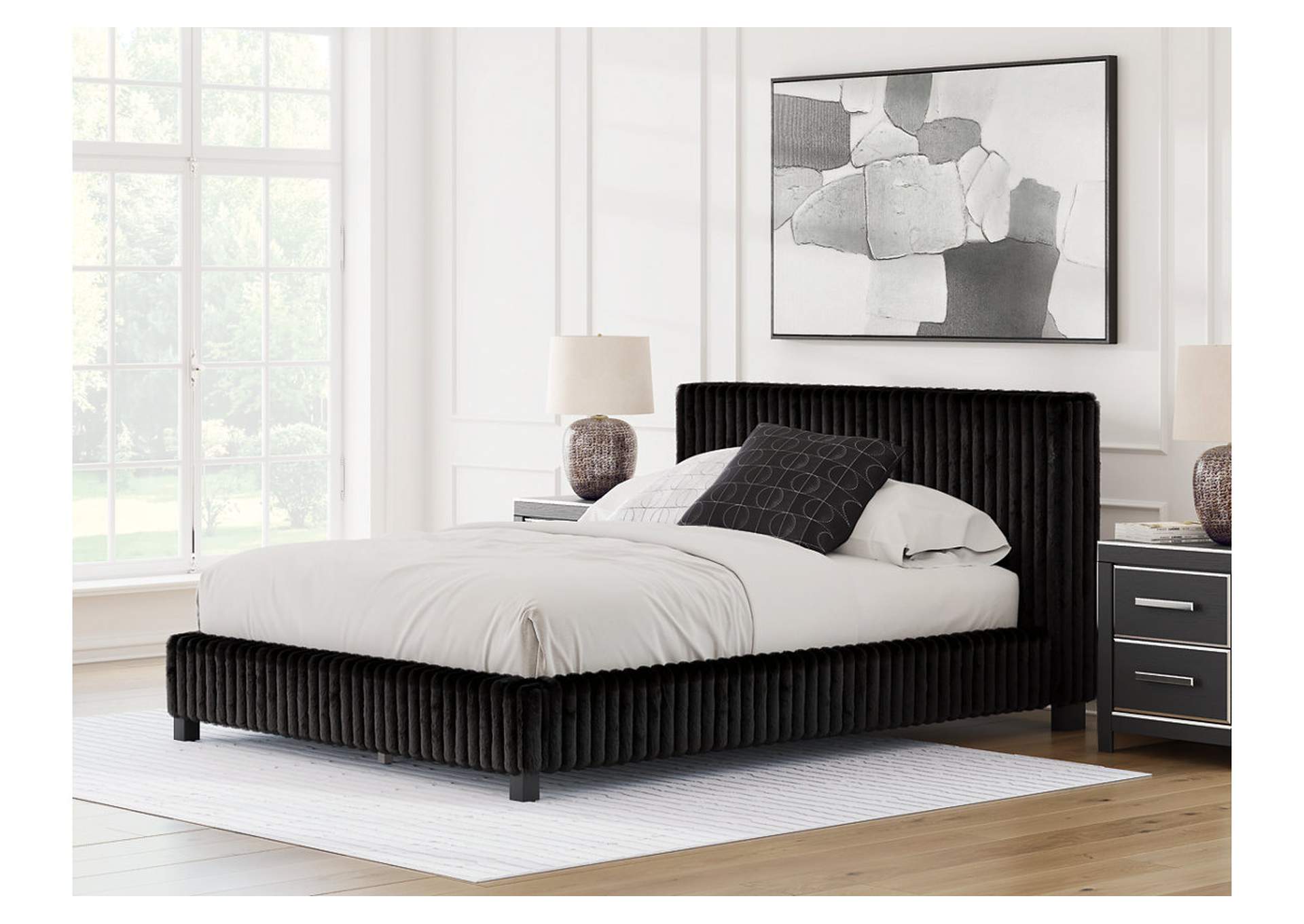 Zuraleus Queen Upholstered Bed image 2