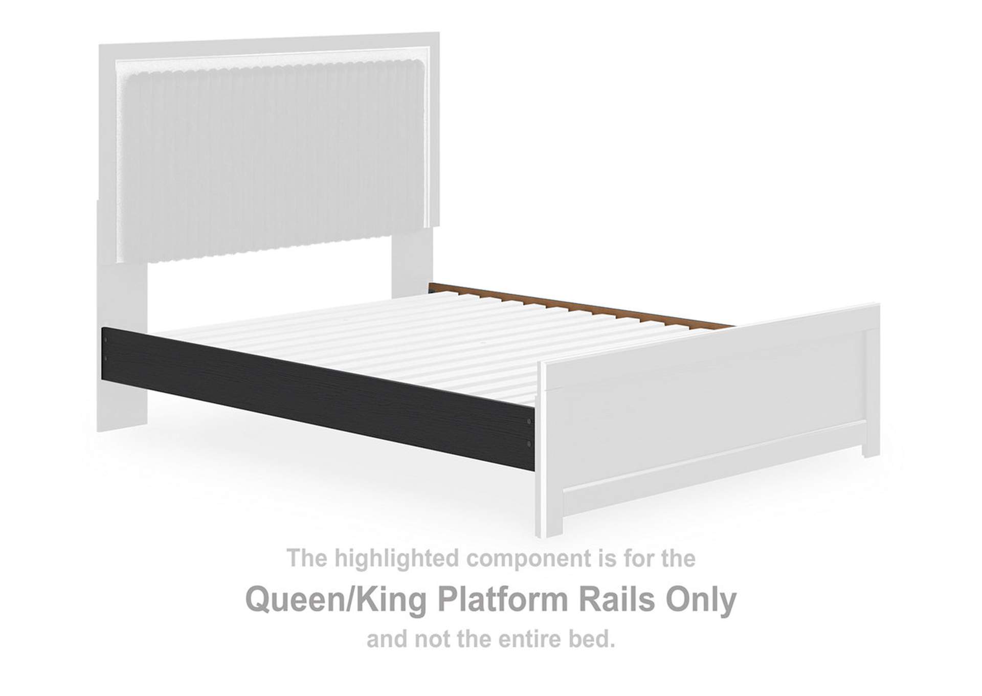 Zuraleus Queen Upholstered Panel Platform Bed image 3