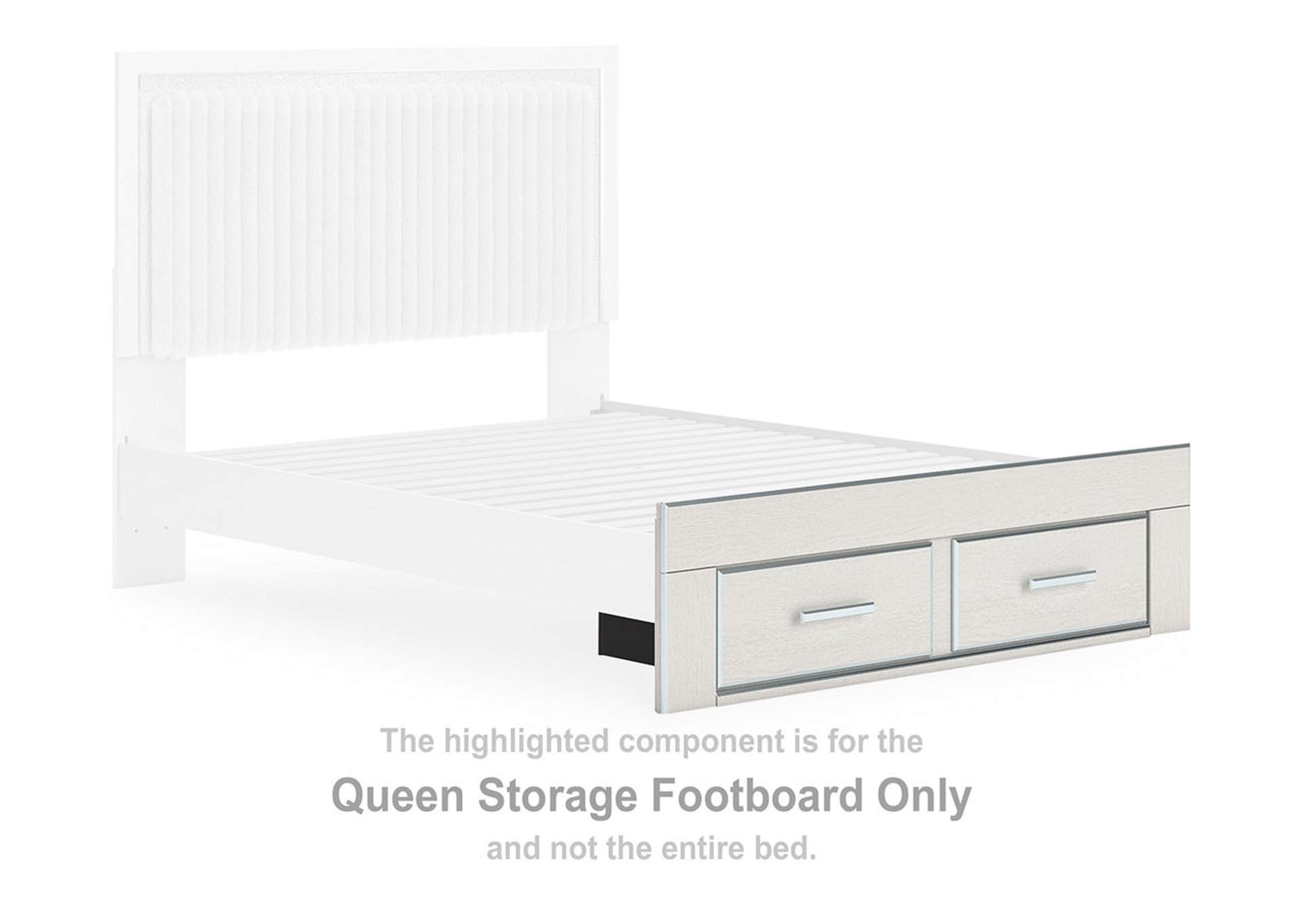 Zuraleus Queen Upholstered Panel Platform Storage Bed image 10